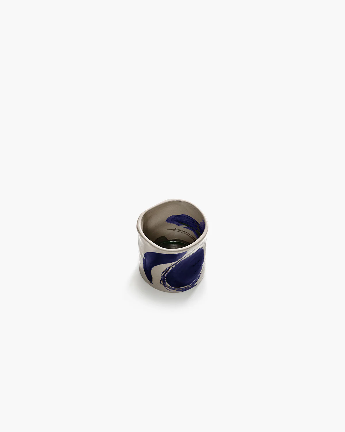 Coffee cup beige - blue Sophia - Image 5