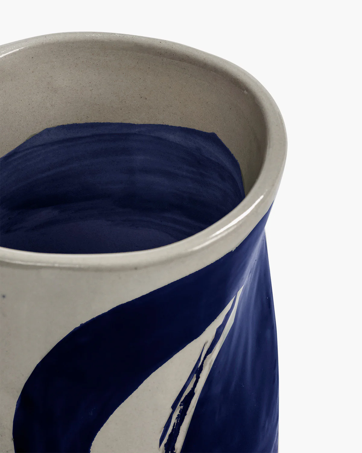Coffee cup beige - blue Sophia - Image 6