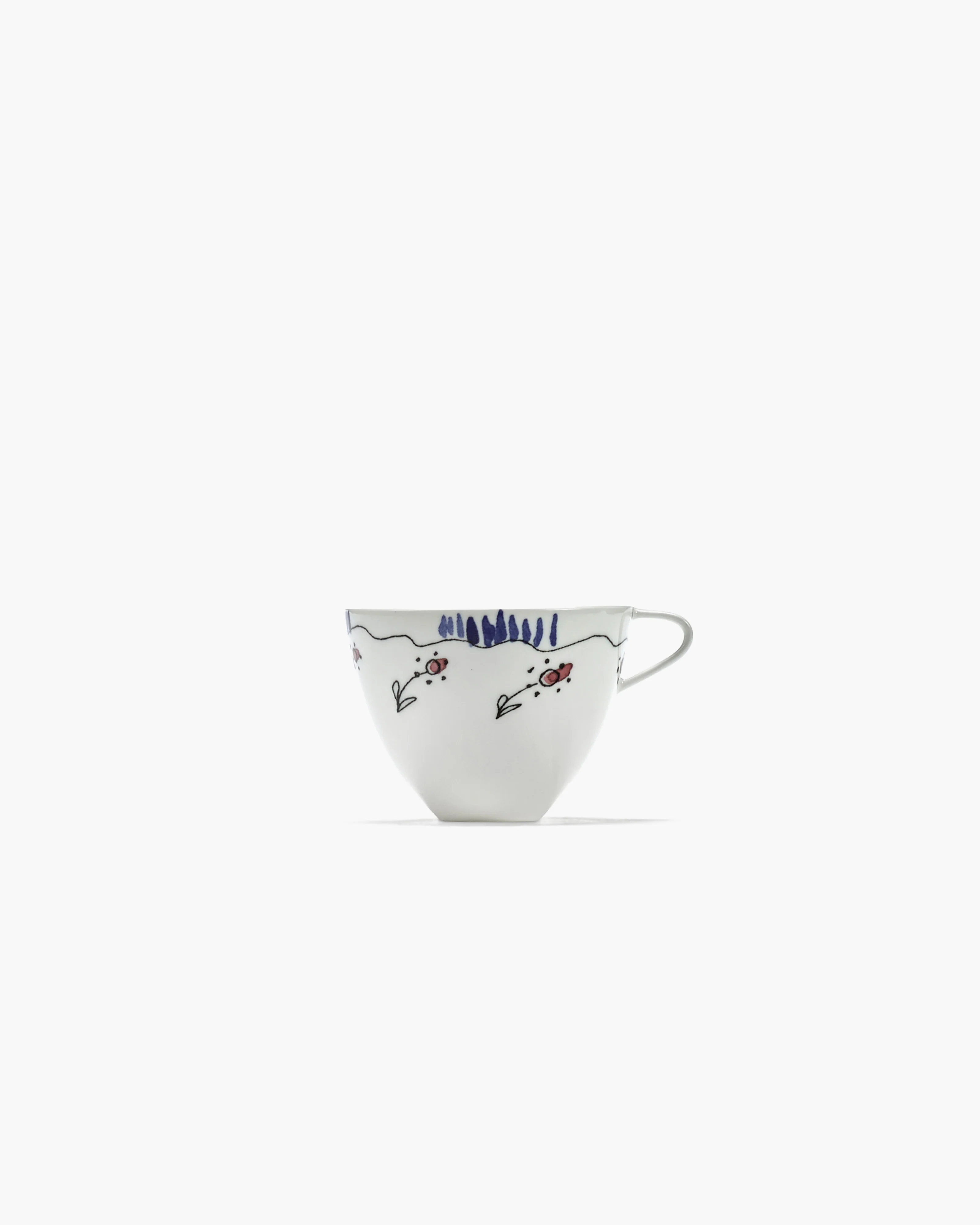 Coffee cup high Anemone milk Midnight Flowers - Image 5