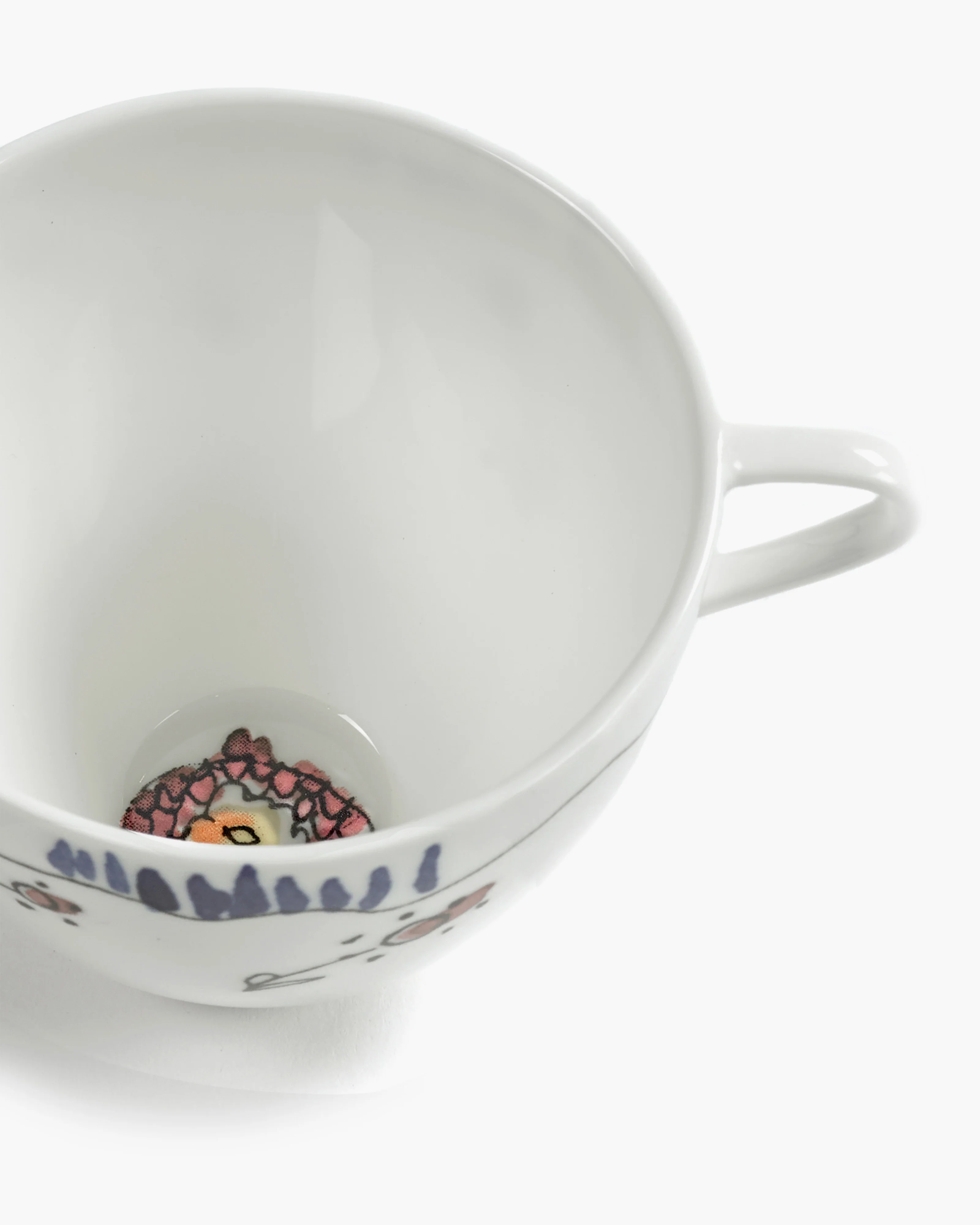 Coffee cup high Anemone milk Midnight Flowers - Image 6