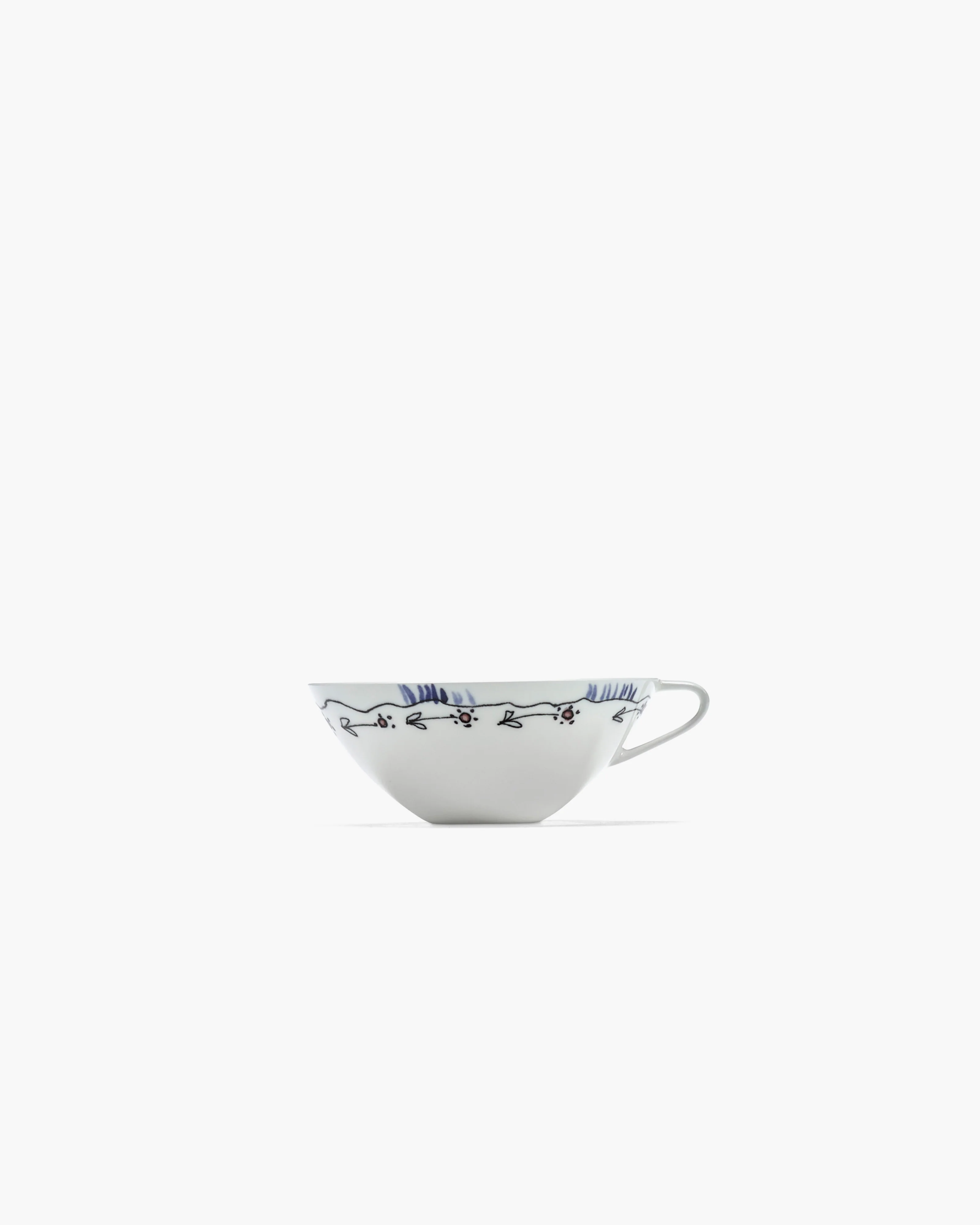 Coffee cup low Anemone milk Midnight Flowers - Image 5