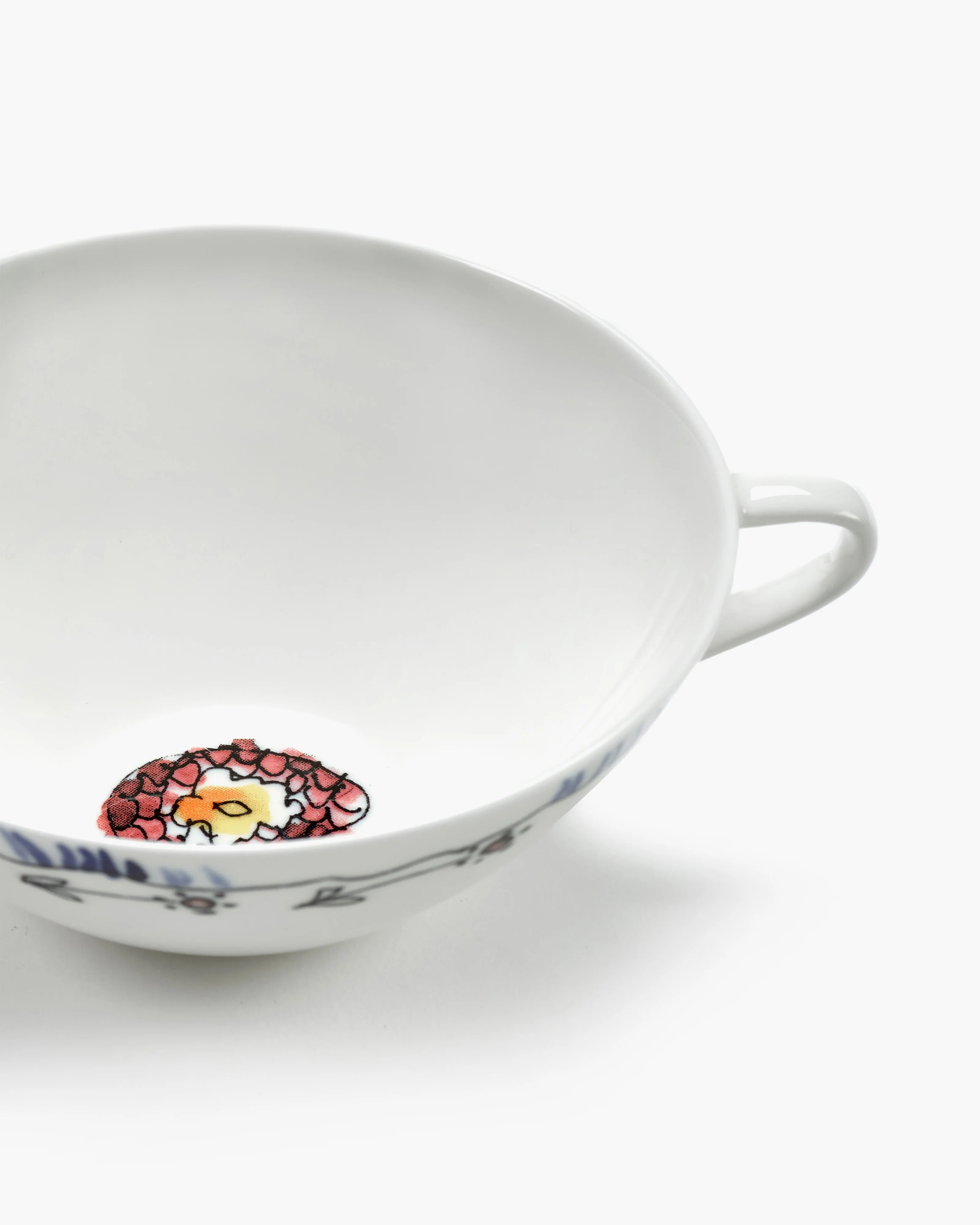 Coffee cup low Anemone milk Midnight Flowers - Image 6
