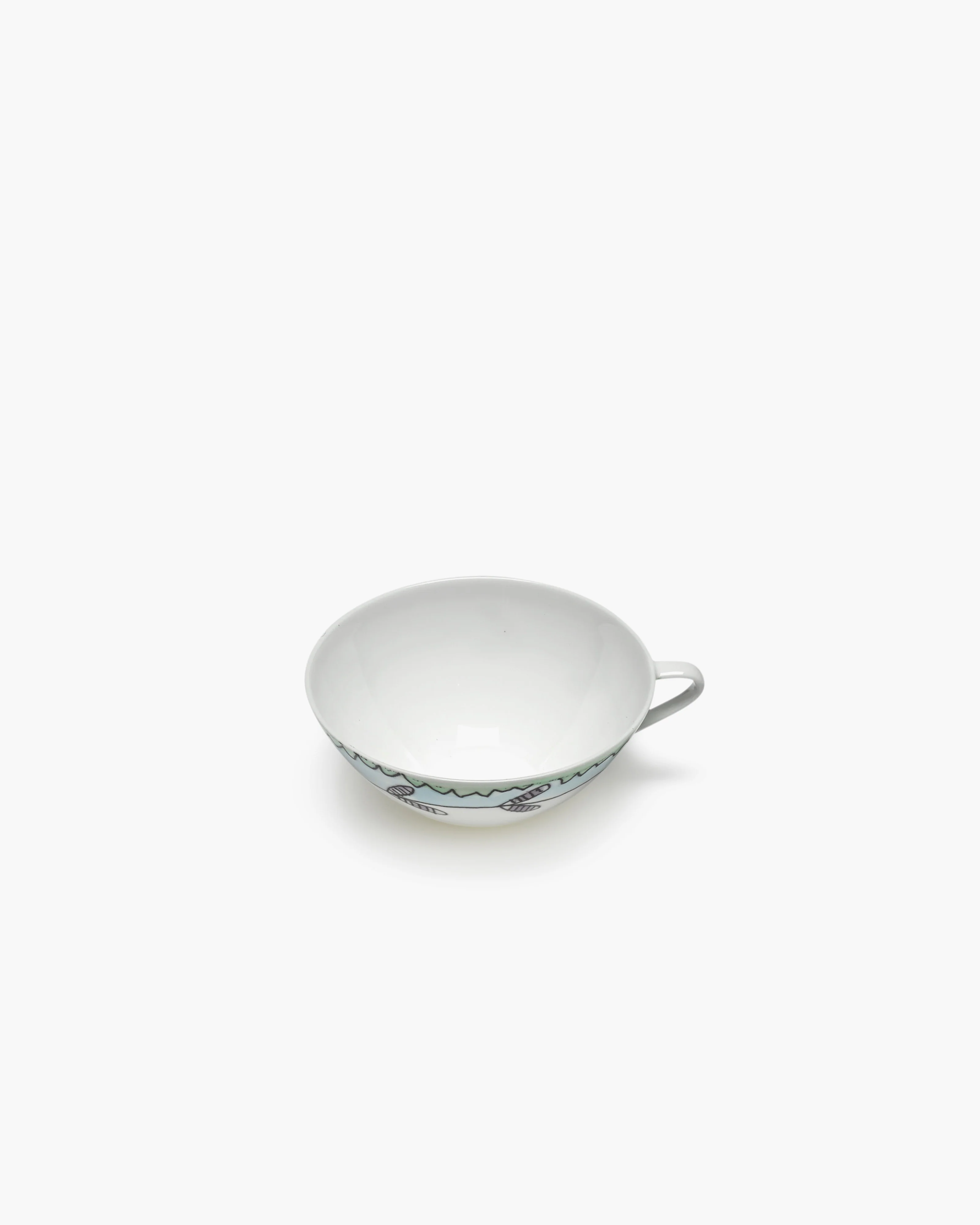 Coffee cup low Blossom milk Midnight Flowers - Image 3