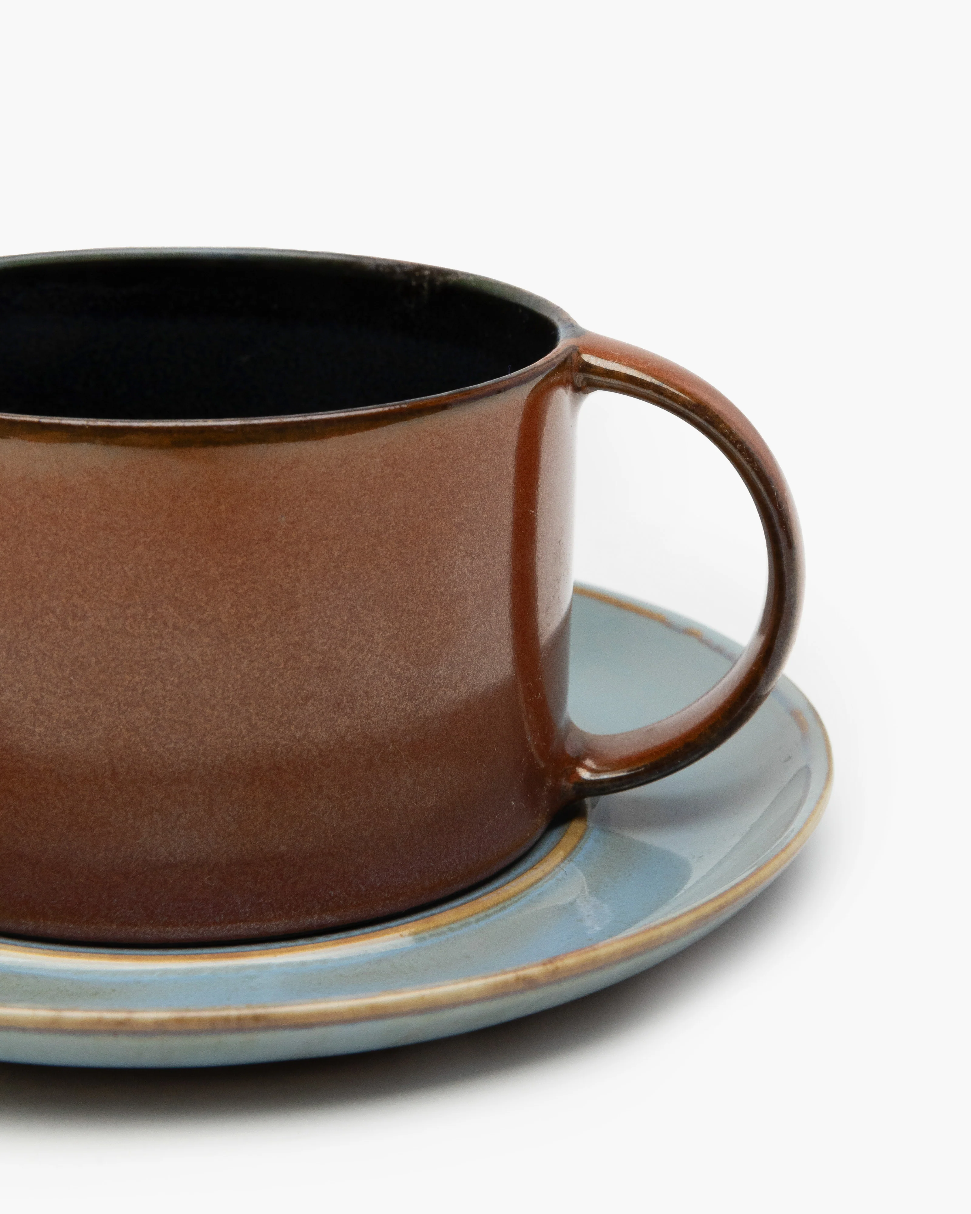 Coffee cup rust/dark blue Terres de rêves - Image 4