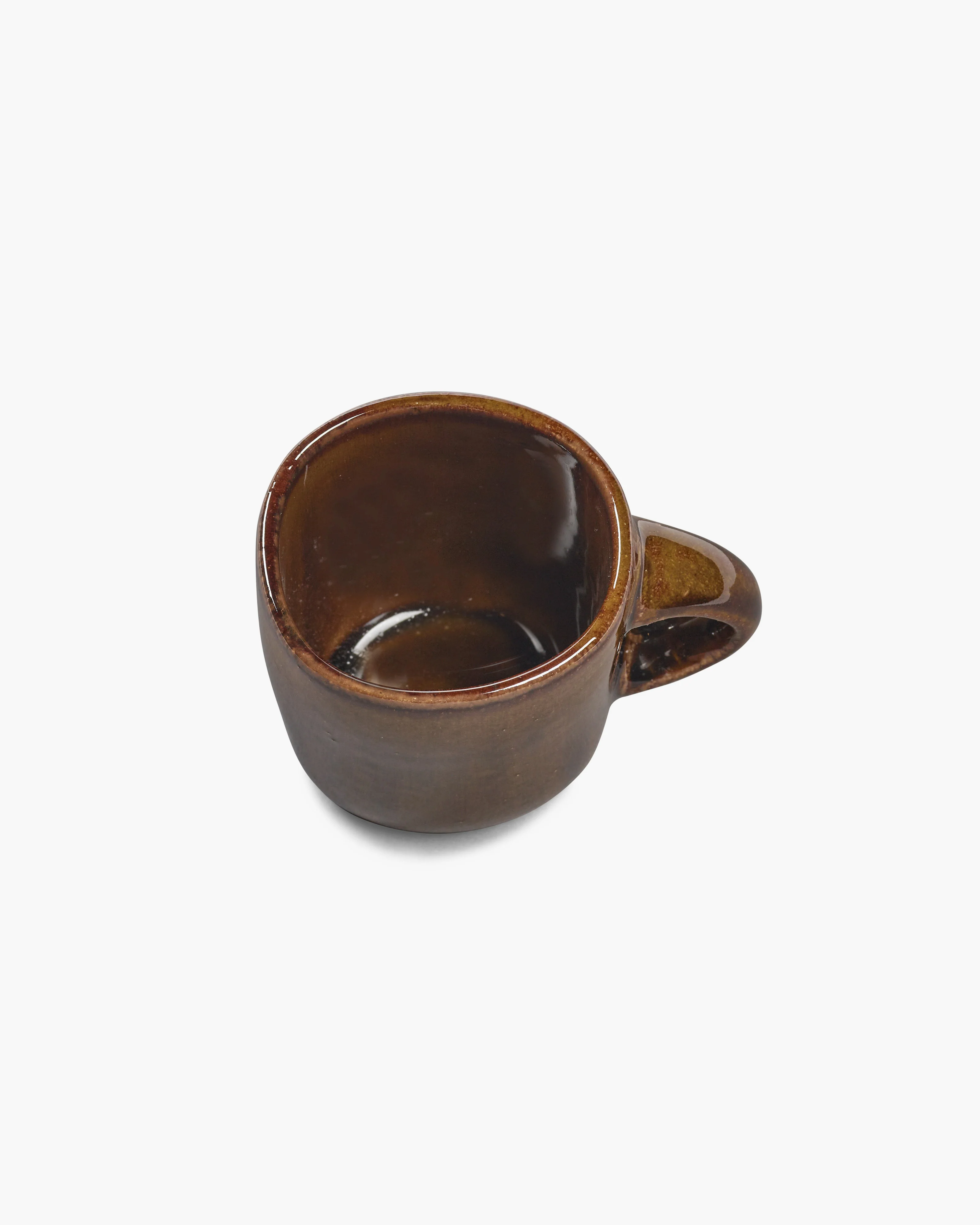 Coffee cup ocher Out of lines - Image 3