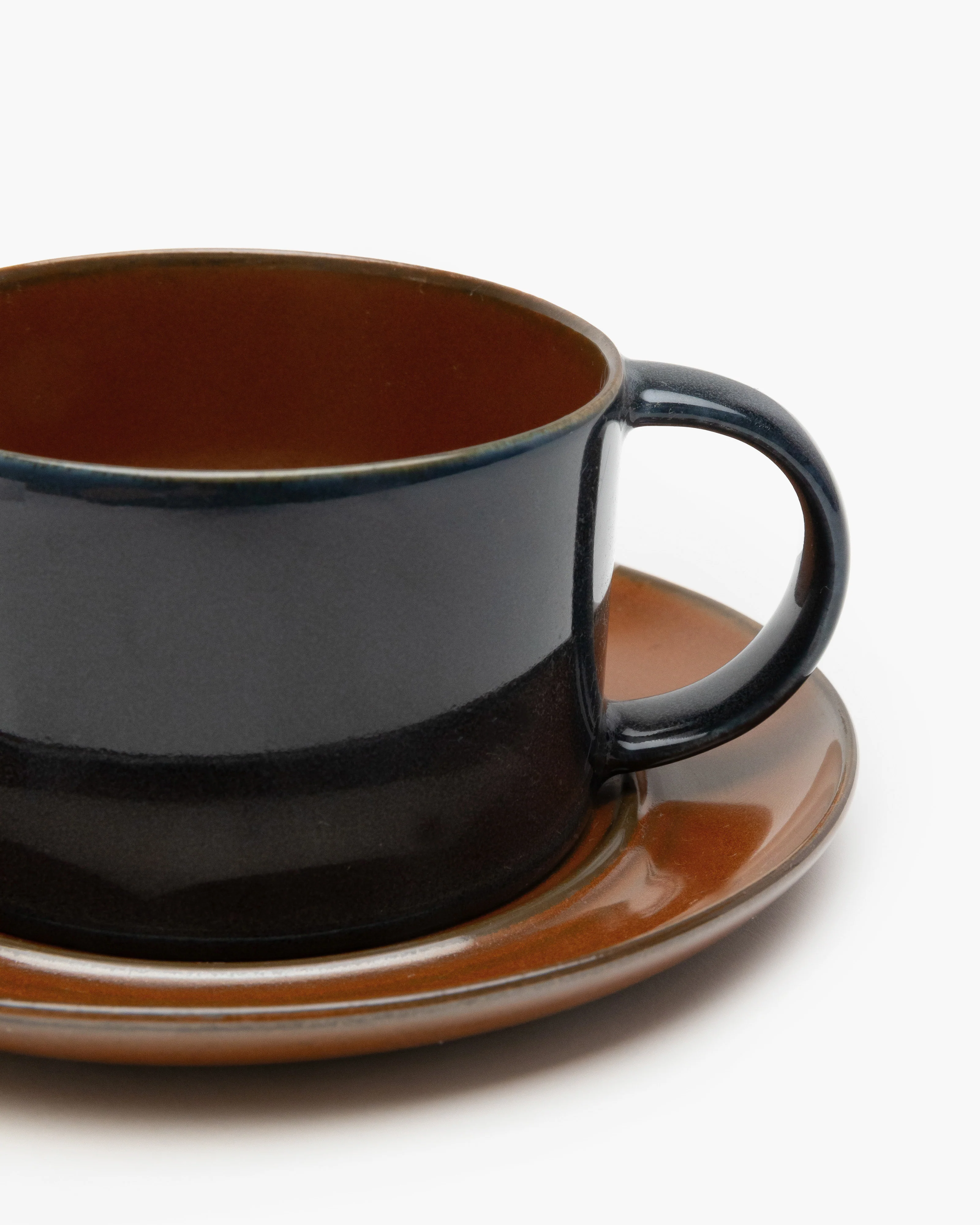 Coffee cup rust/dark blue Terres de rêves - Image 4