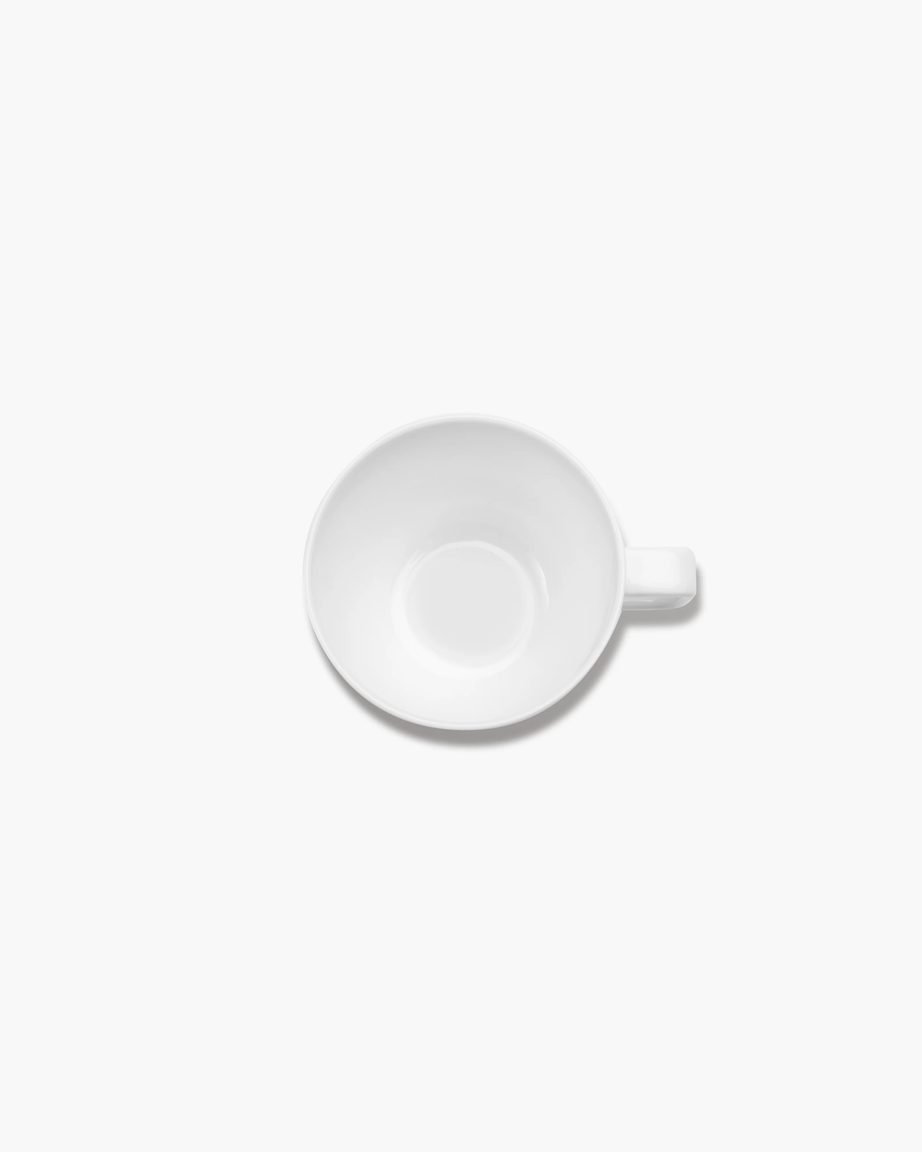 Coffee cup white glazed Base - Image 2