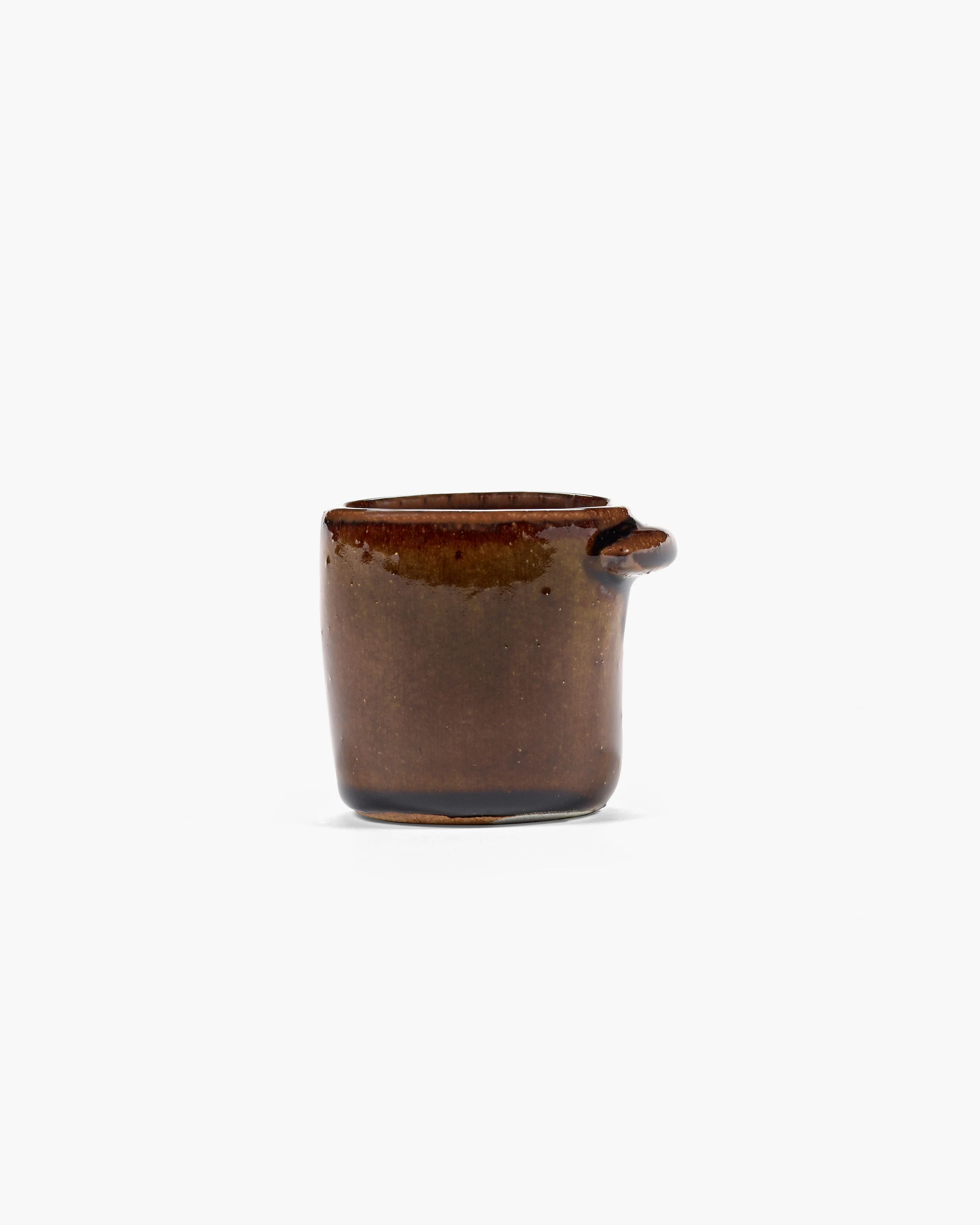 Coffee cup without handle ocher Out of lines - Image 4