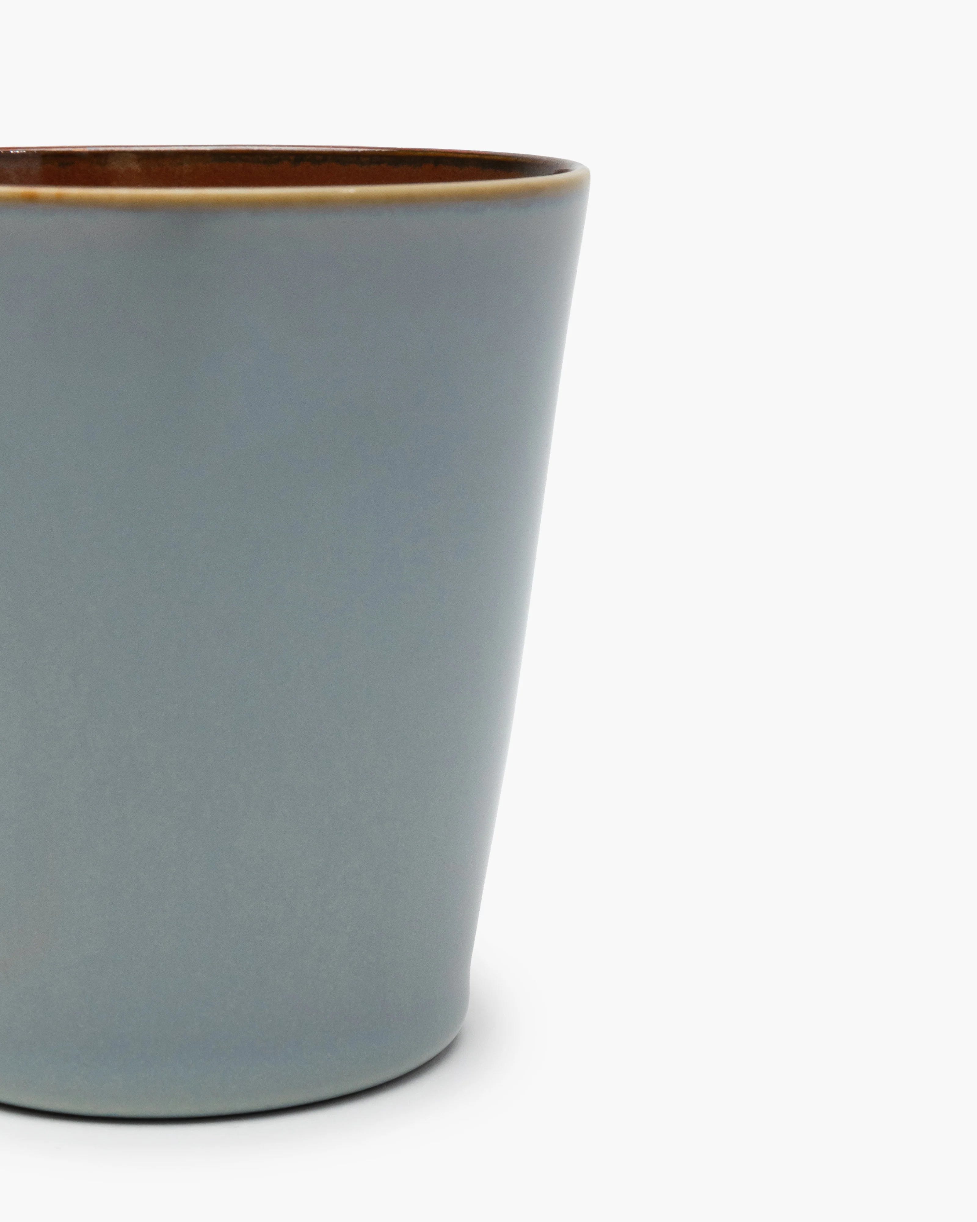 Conical cup M smoky blue/rust Terres de rêves - Image 3