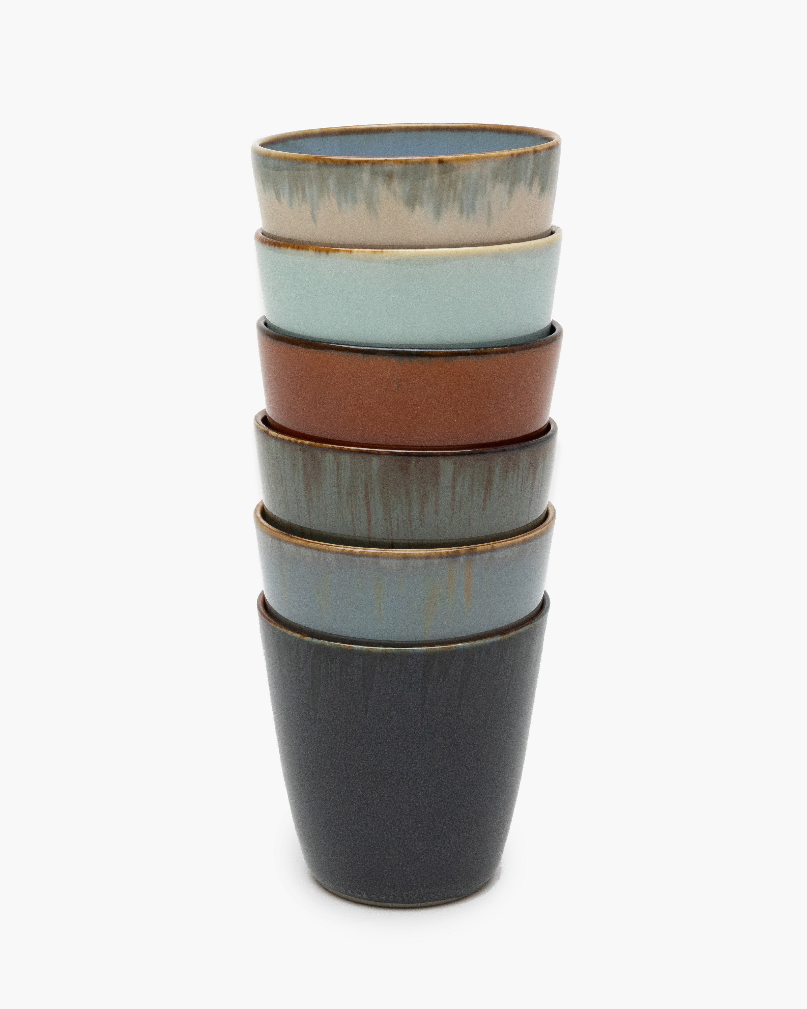 Conical cup S light blue/smoky blue Terres de rêves - Image 4