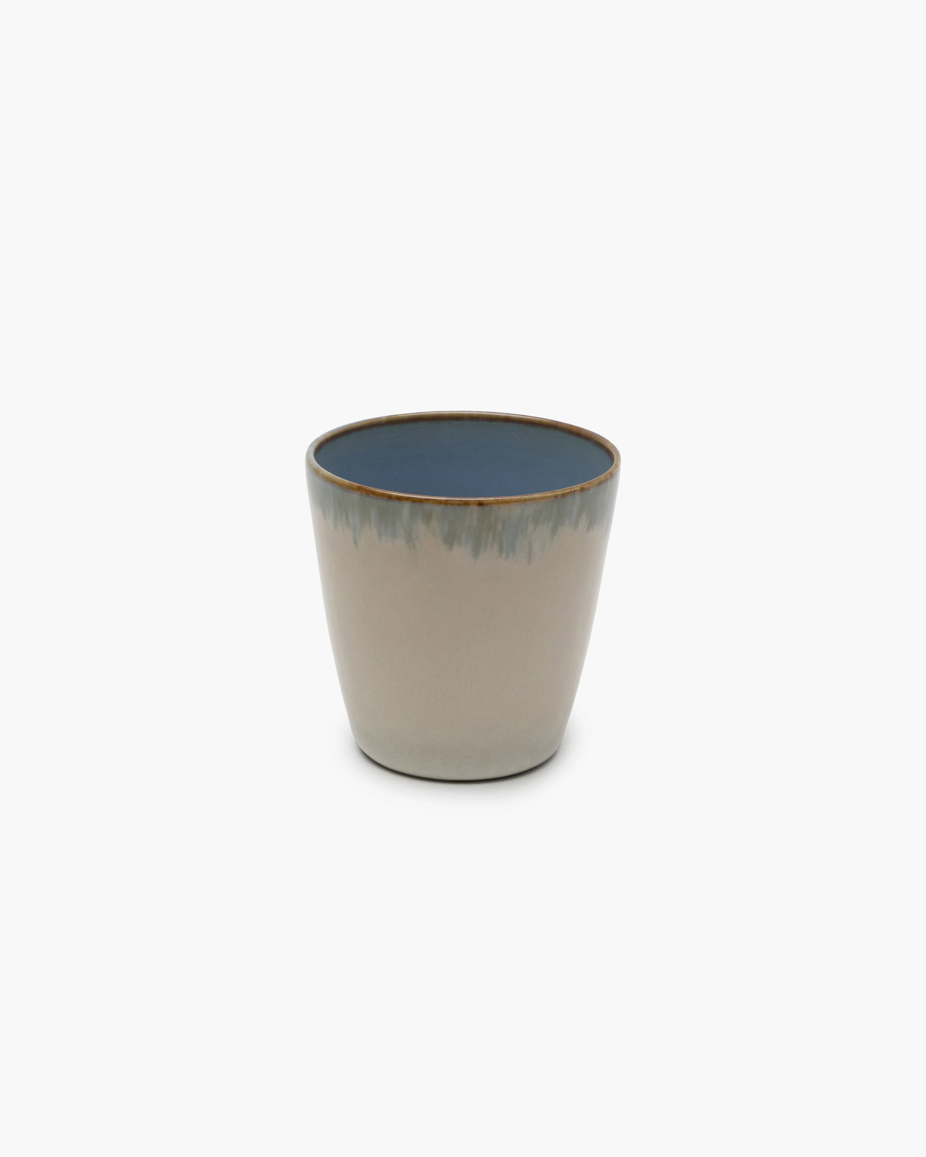 Conical cup S misty gray/smoky blue Terres de rêves