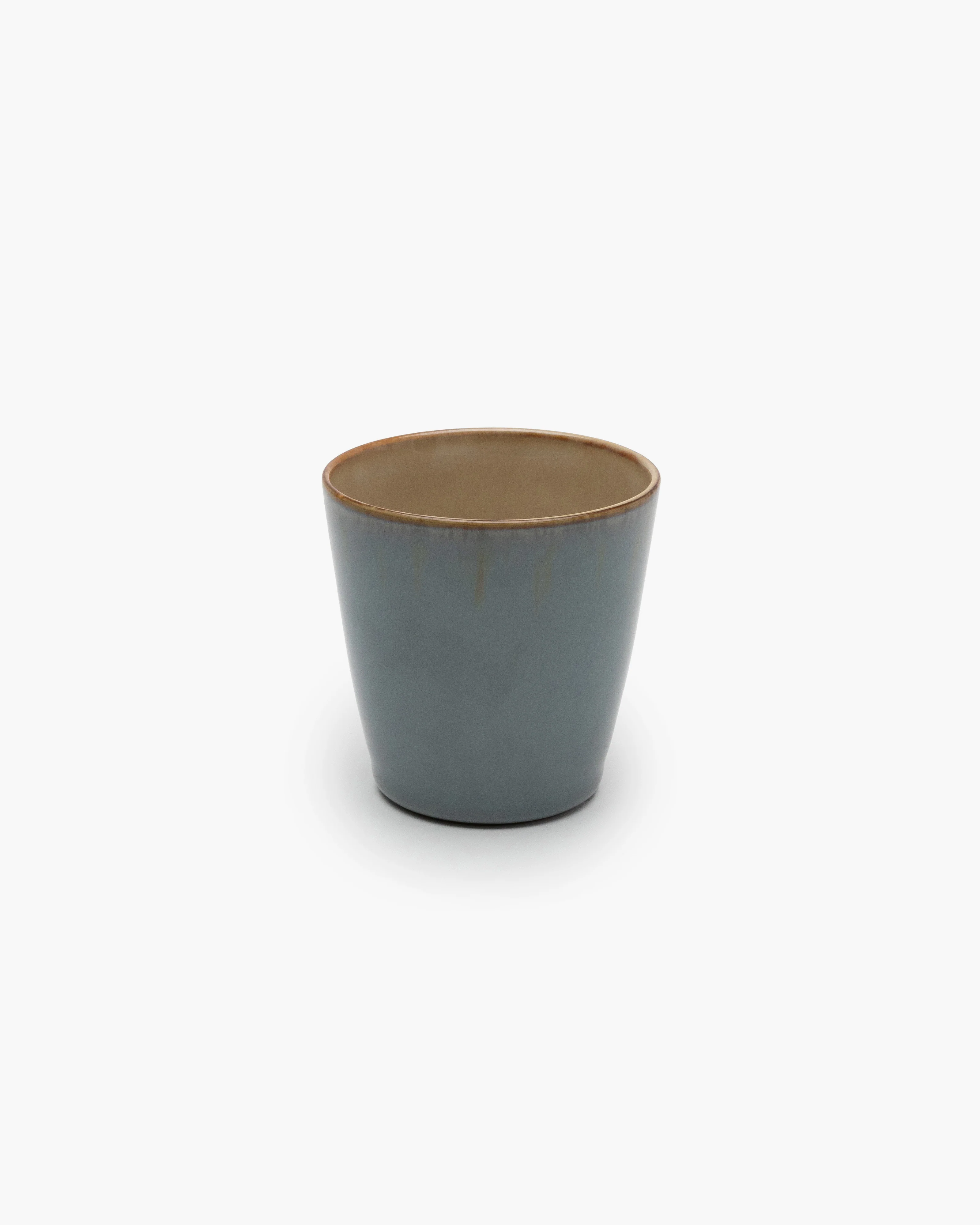Conical cup S smoky blue/misty gray Terres de rêves