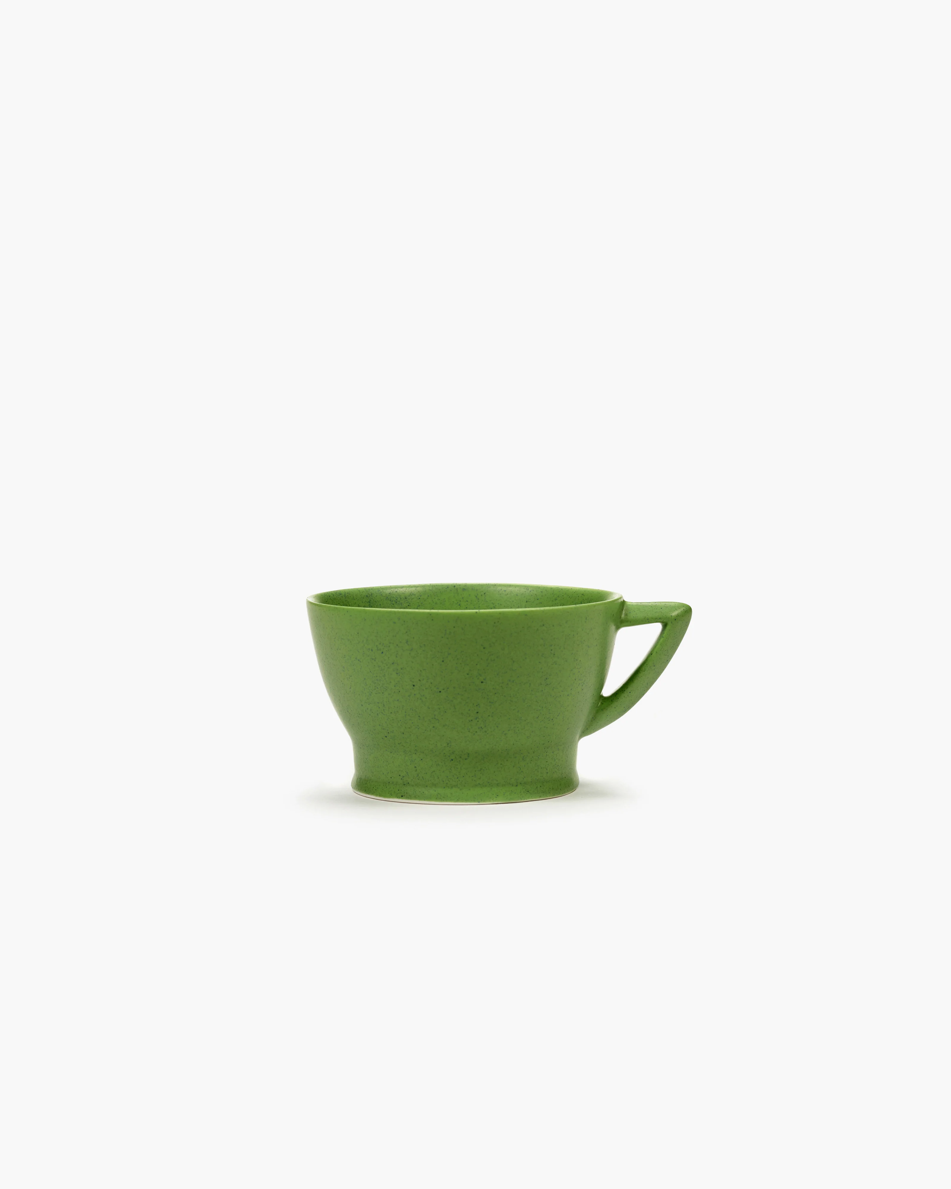 Cup with handle green Ra