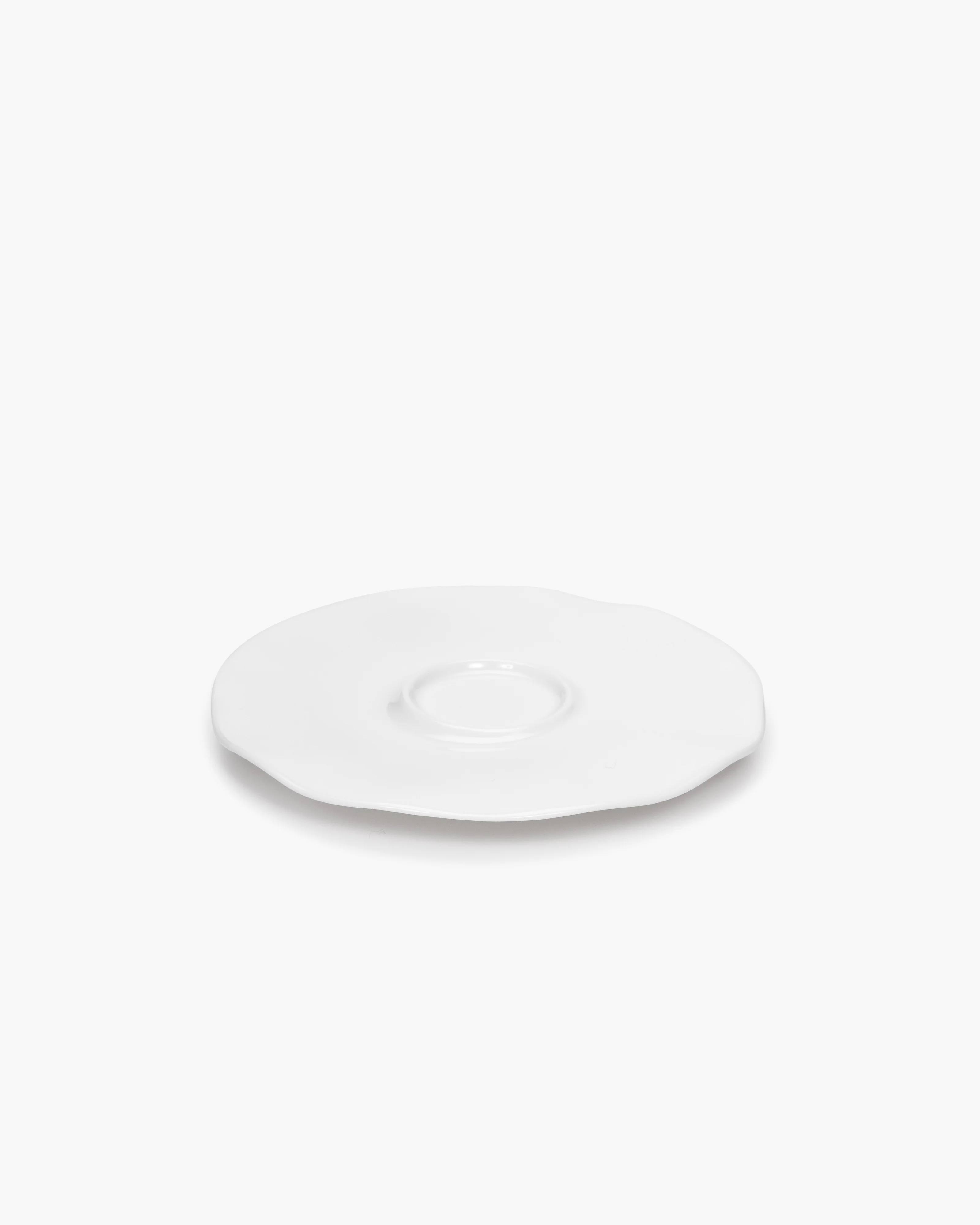 Cup with saucer L white Perfect Imperfection - Image 4