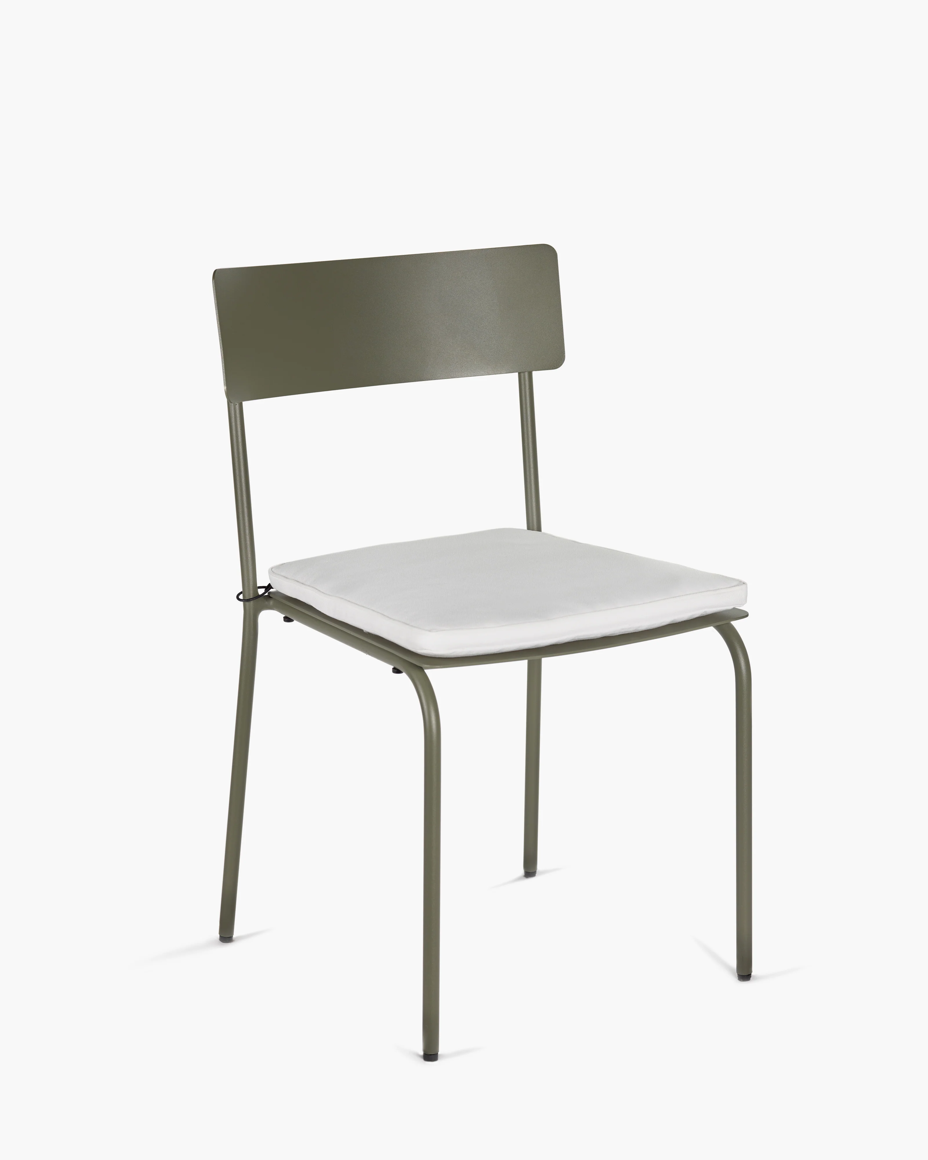 Cushion compact chair white August - Image 2