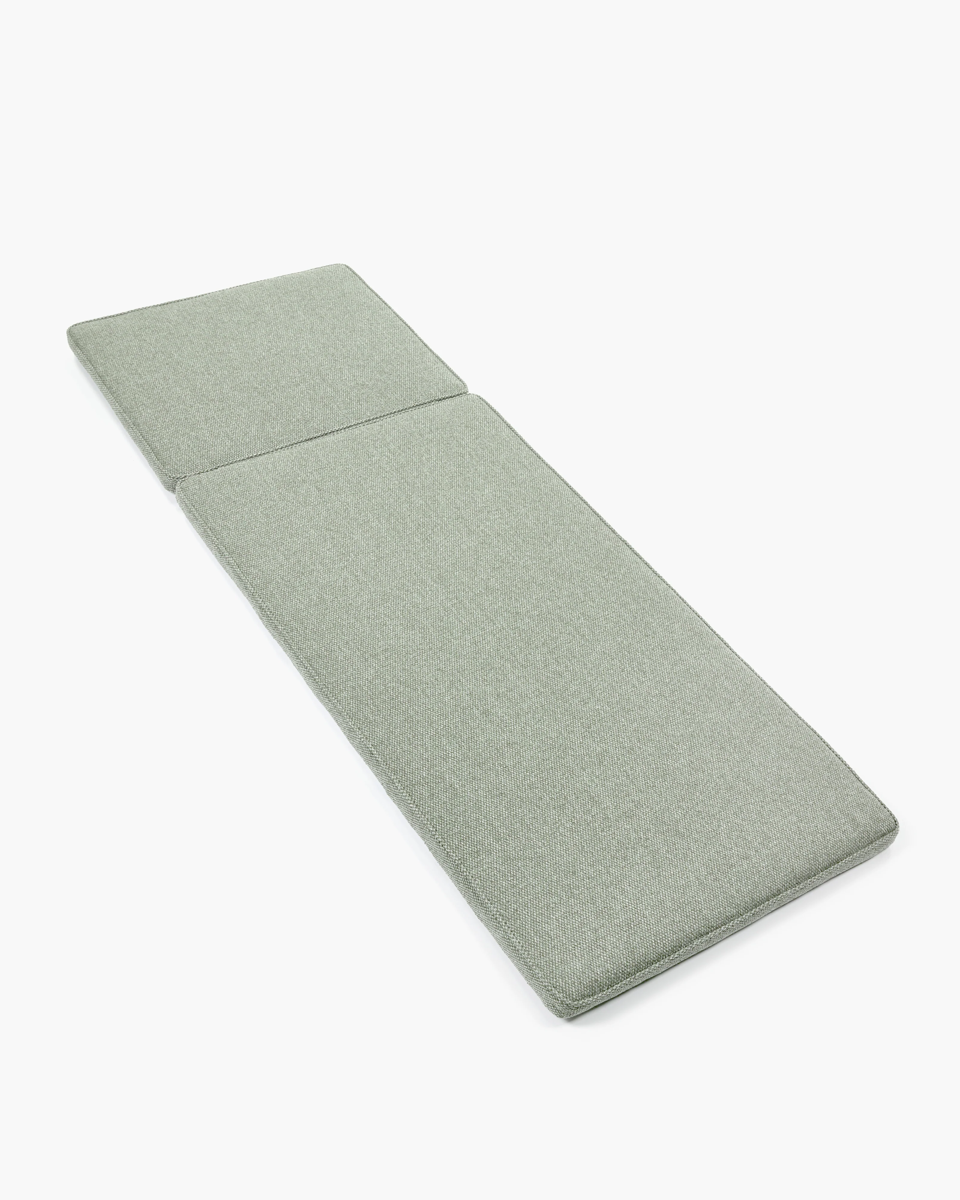 Cushion sun lounger green August