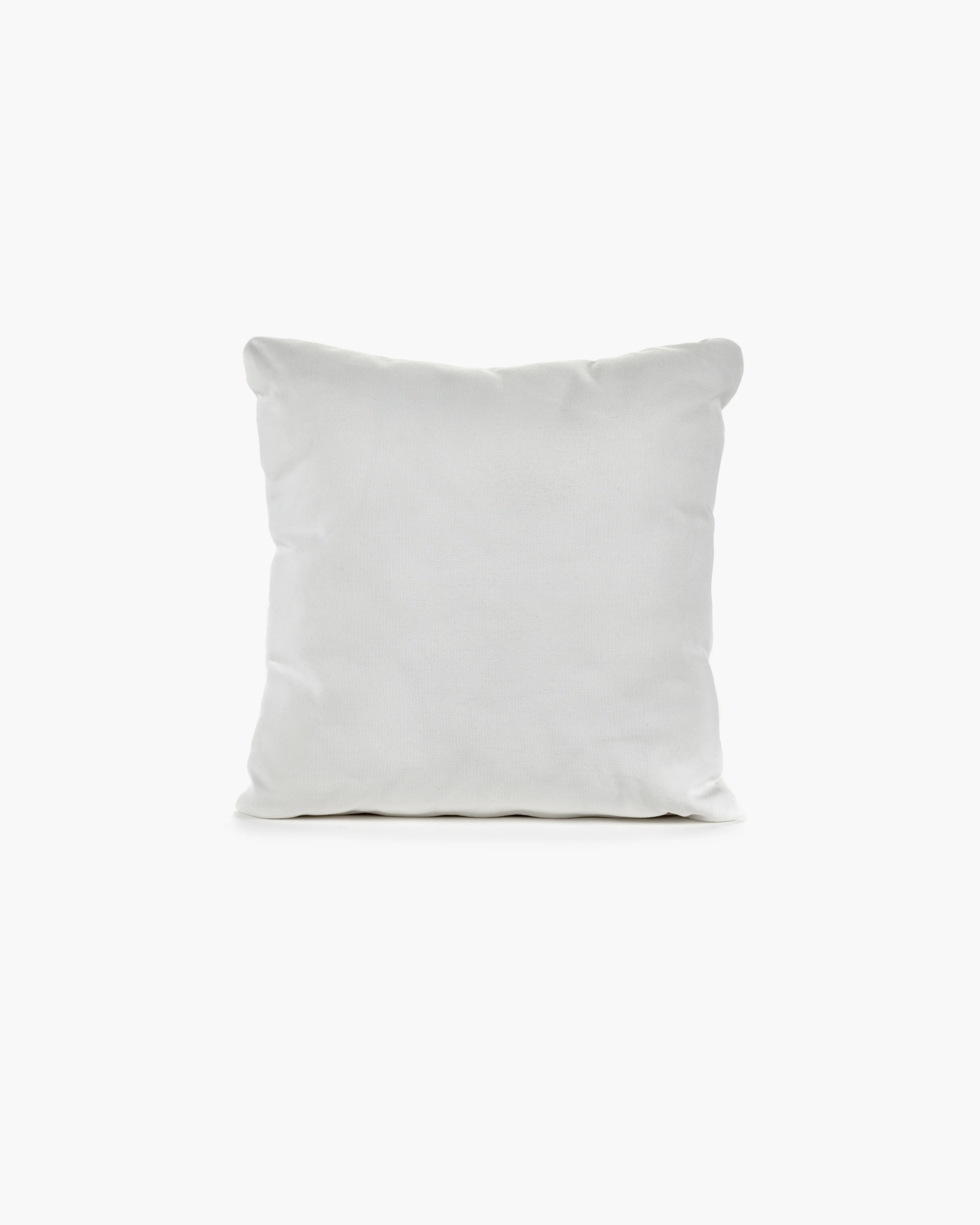 Deco cushion outdoor square white