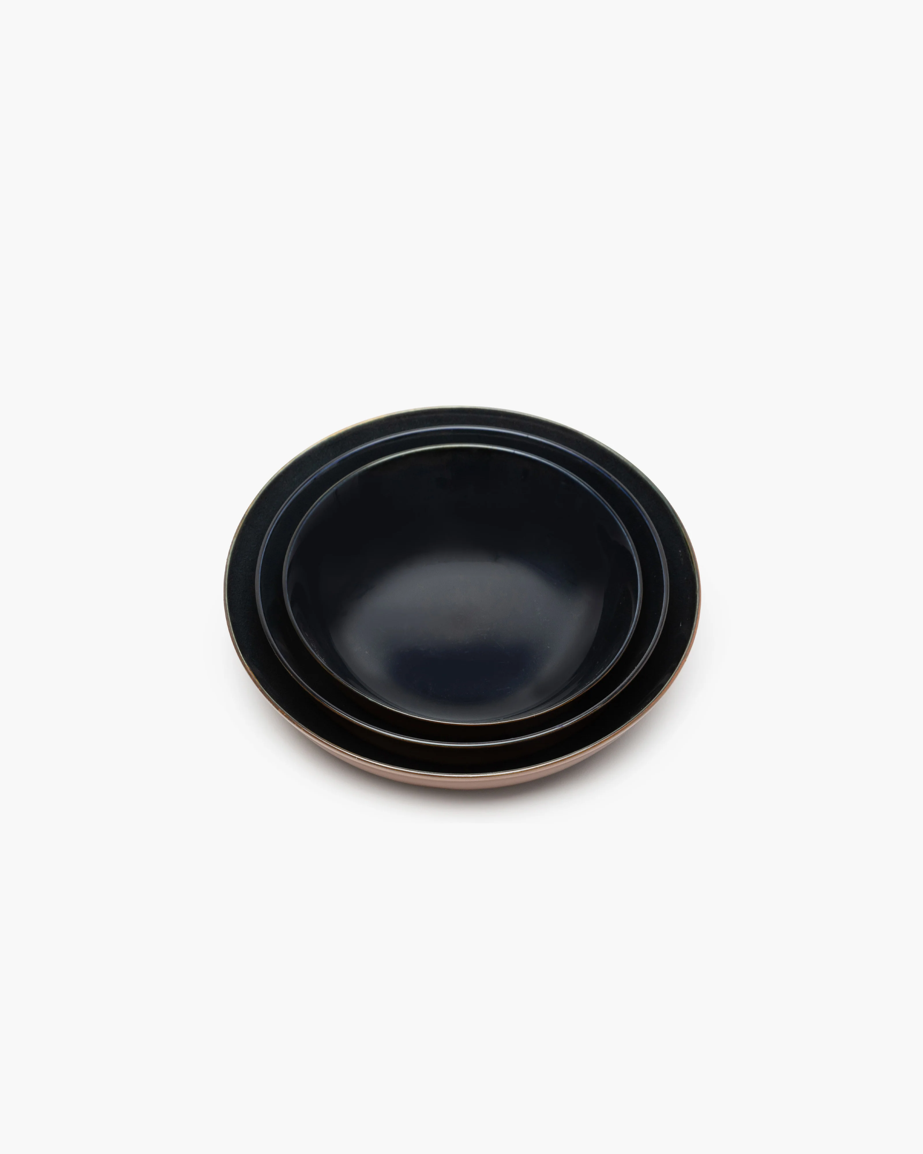 Deep plate L dark blue/rust Terres de rêves - Image 5