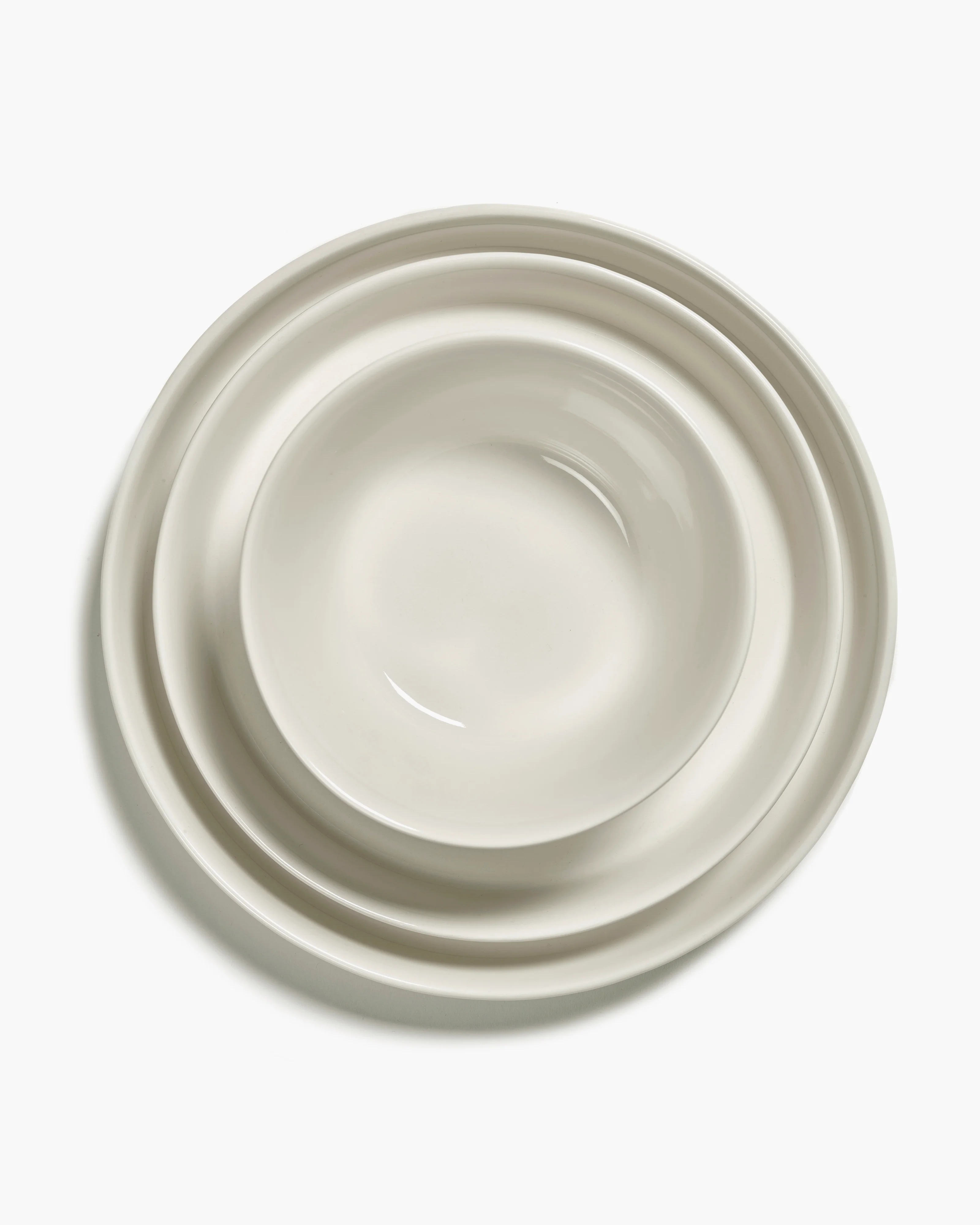 Deep plate L ivory Cena - Image 2