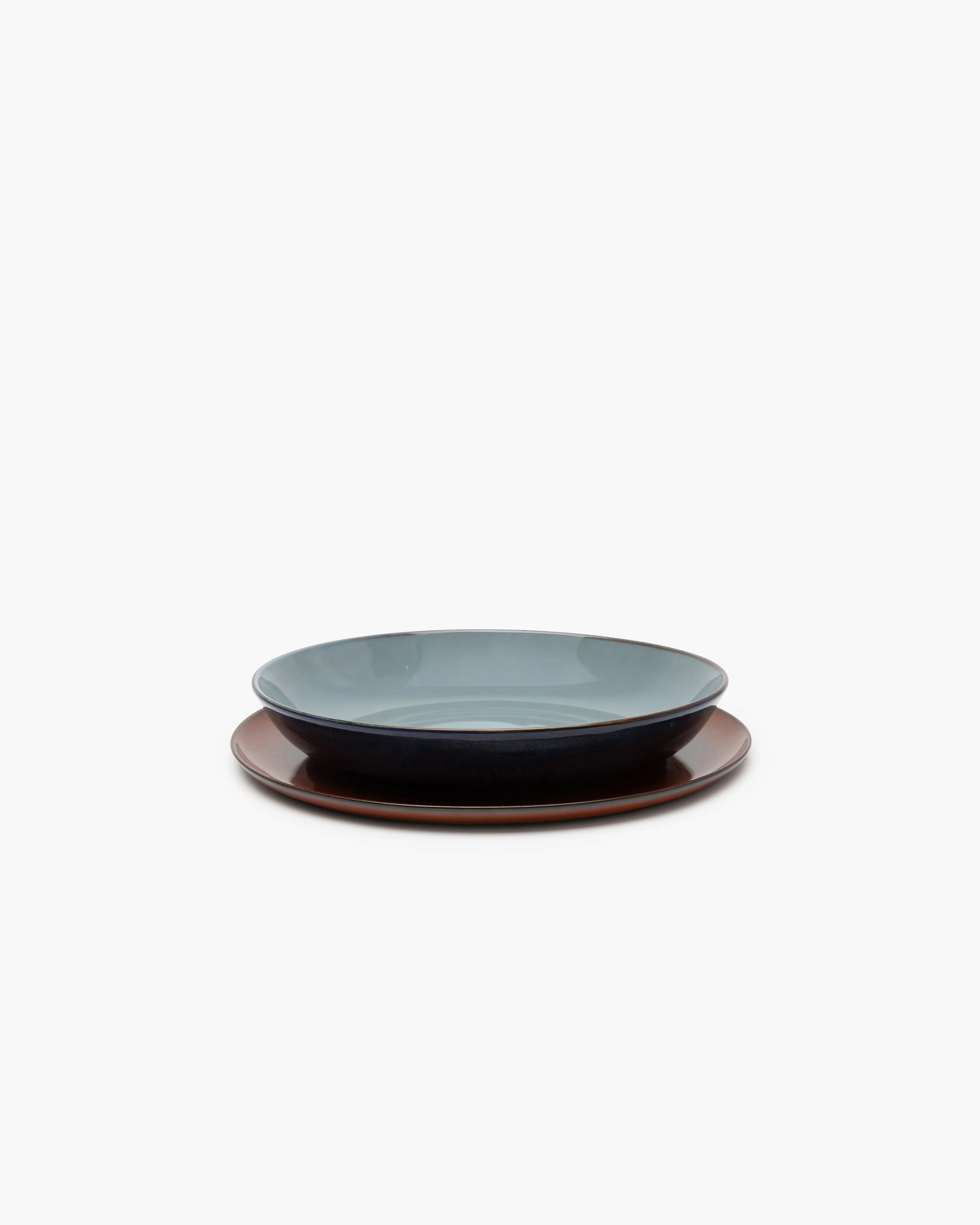 Deep plate L smoky blue/dark blue Terres de rêves - Image 4