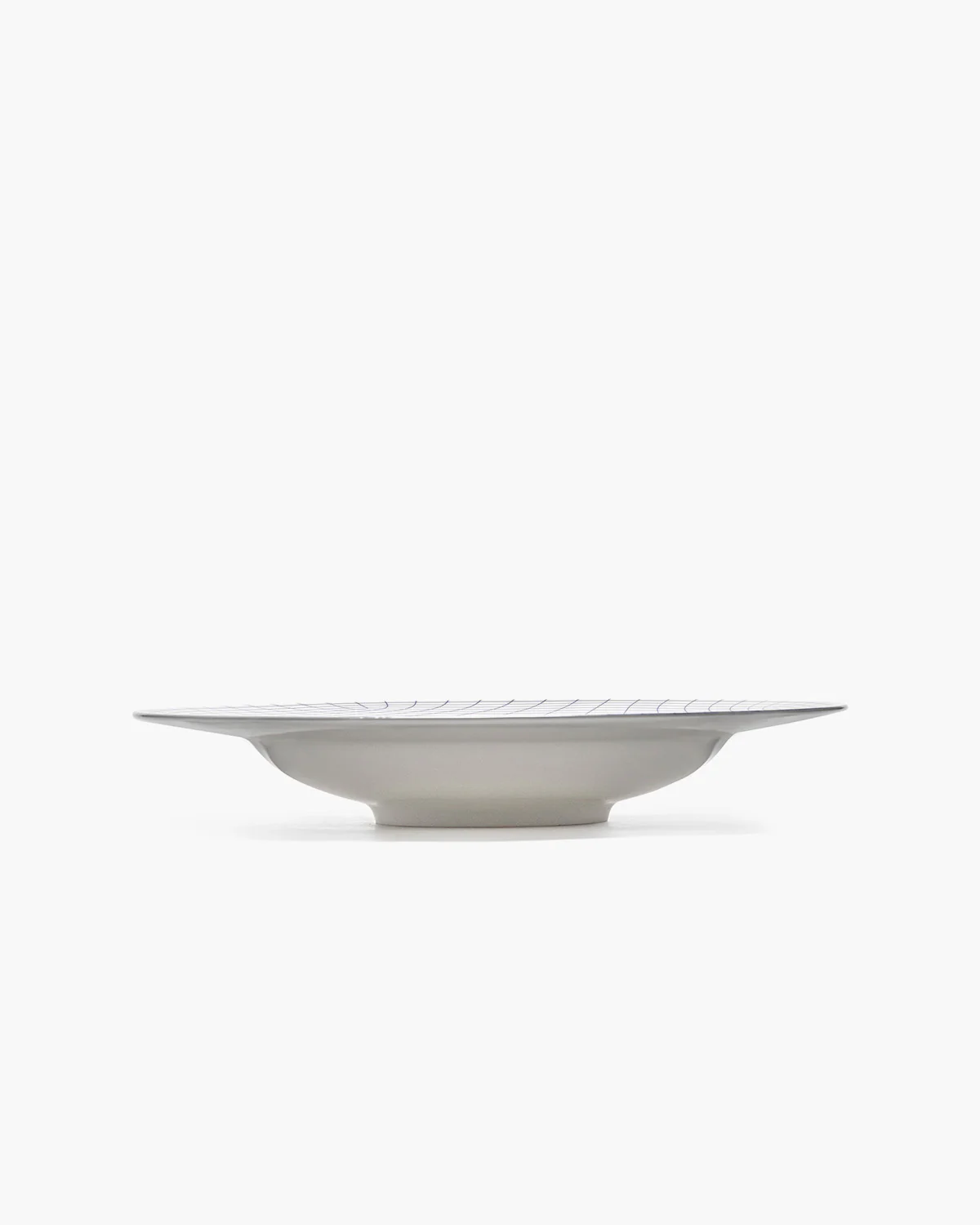 Deep plate L white - blue Nido - Image 3