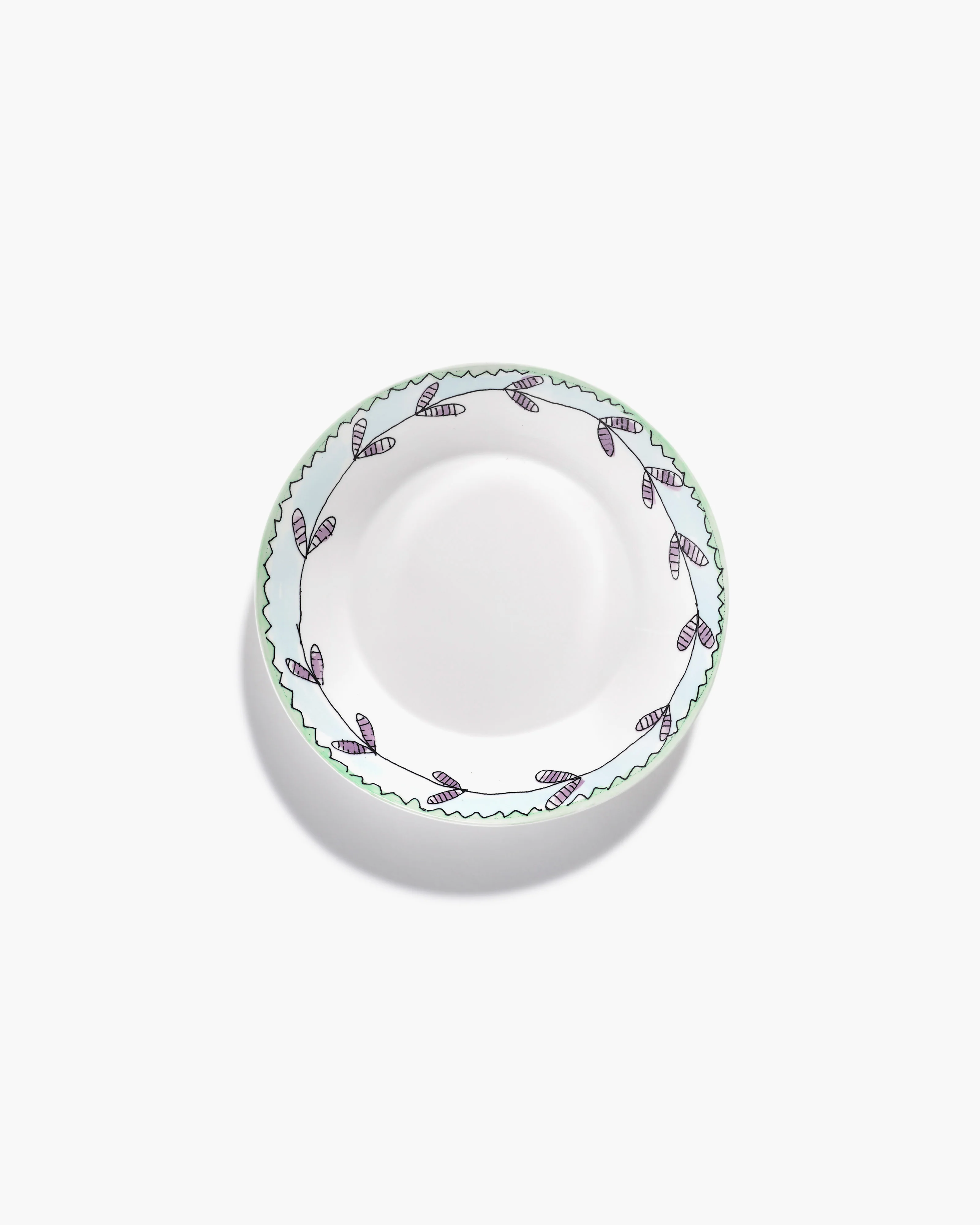 Deep plate M Blossom milk Midnight Flowers - Image 3