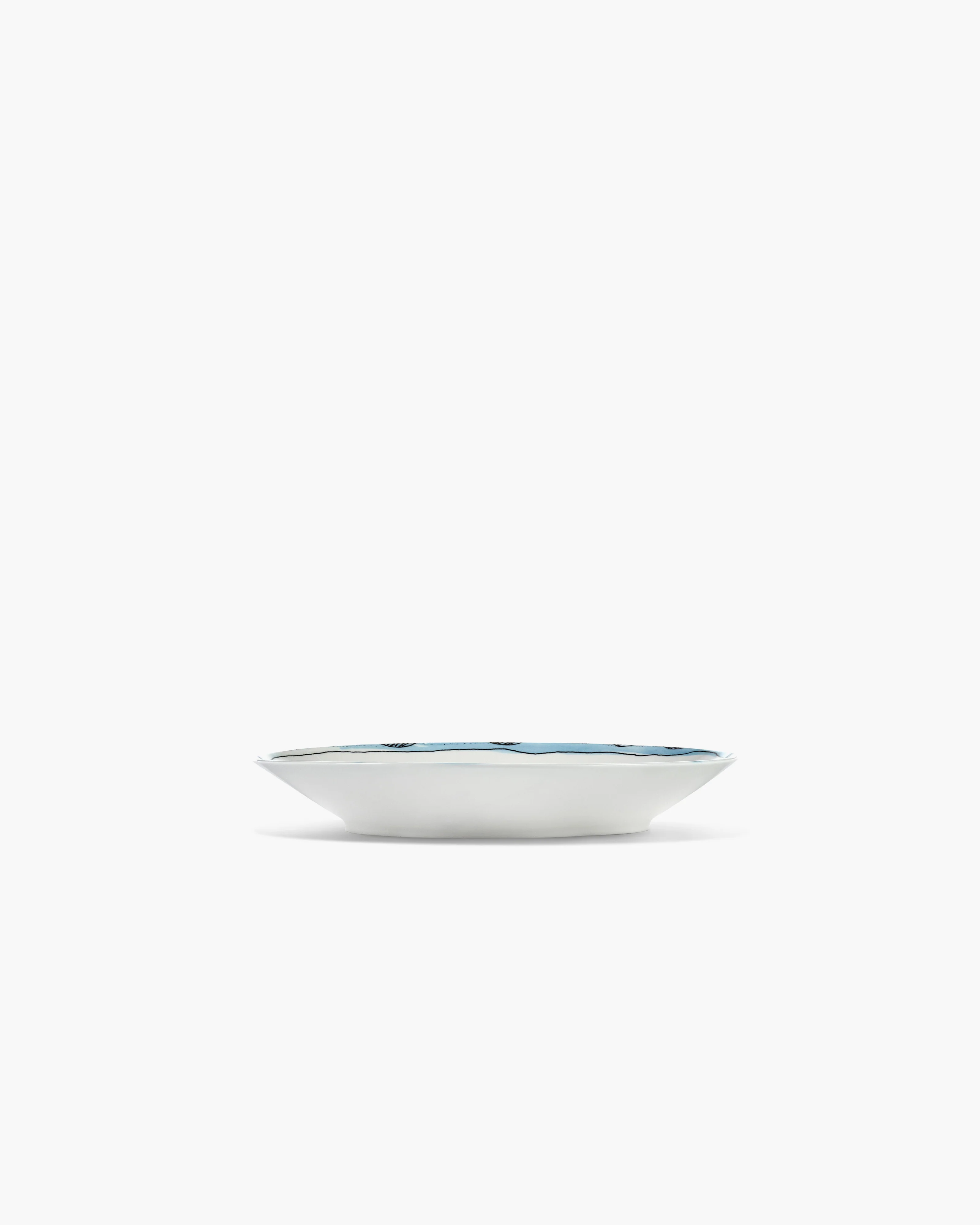 Deep plate M Camelia aubergine Midnight Flowers - Image 3
