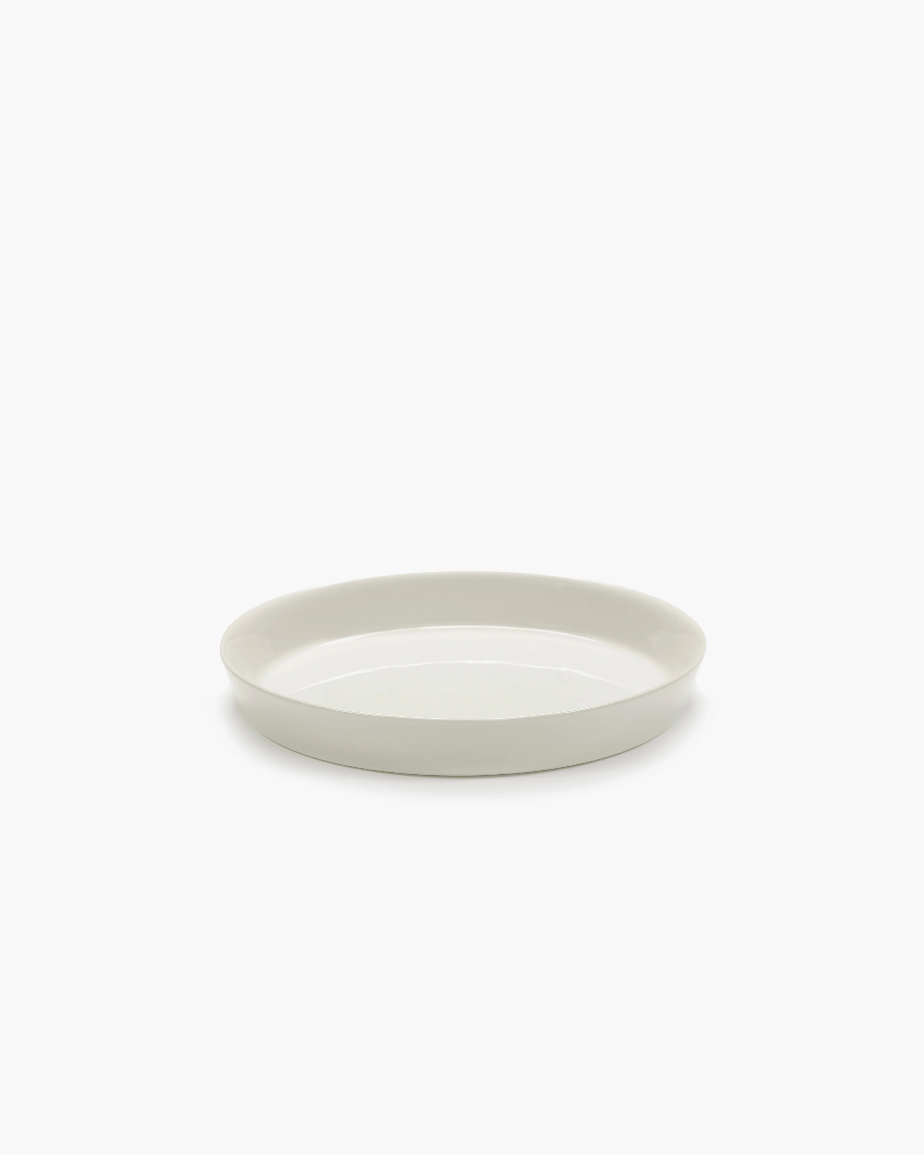 Deep plate M ivory Cena
