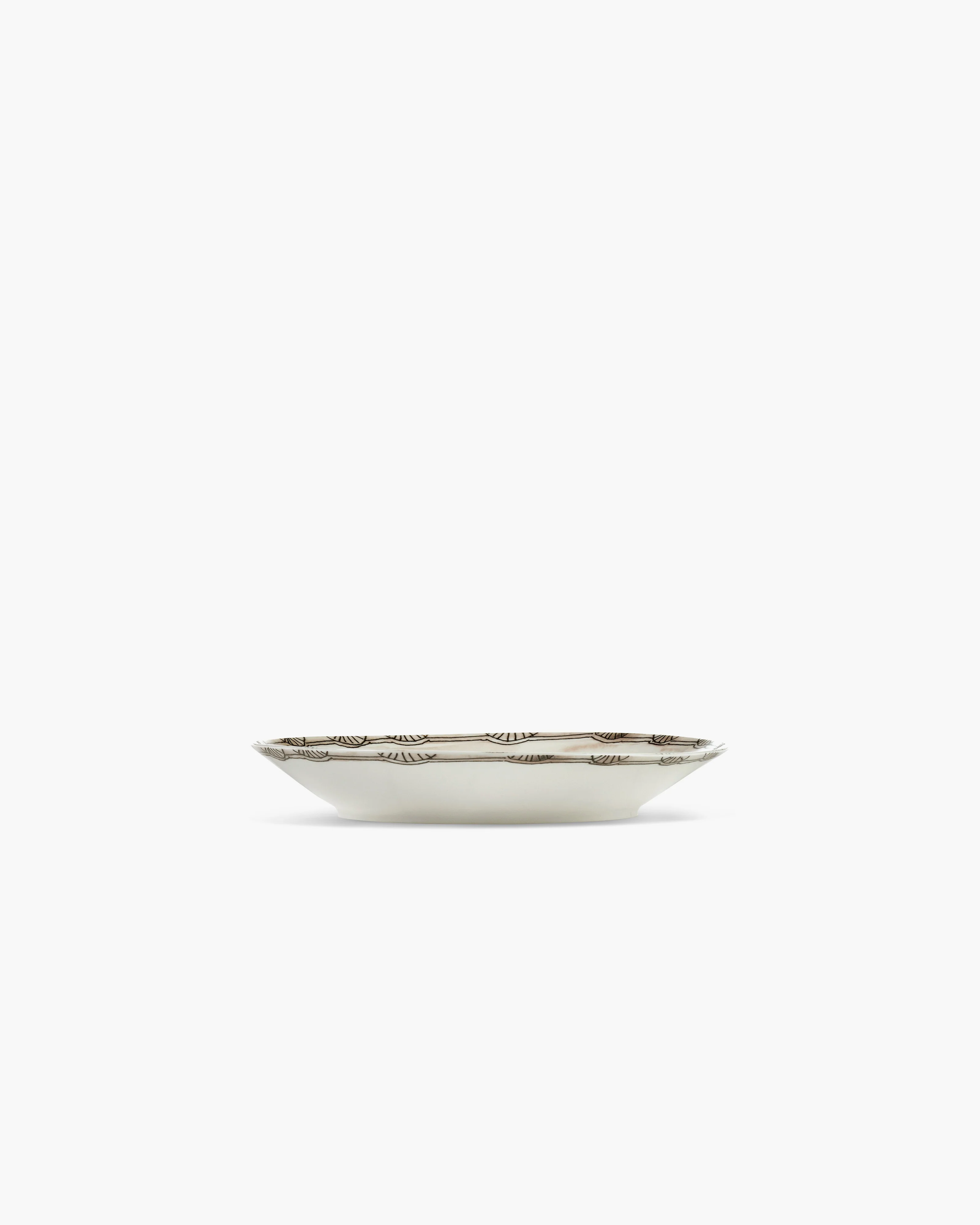 Deep plate M Mirtillo nude Midnight Flowers - Image 3