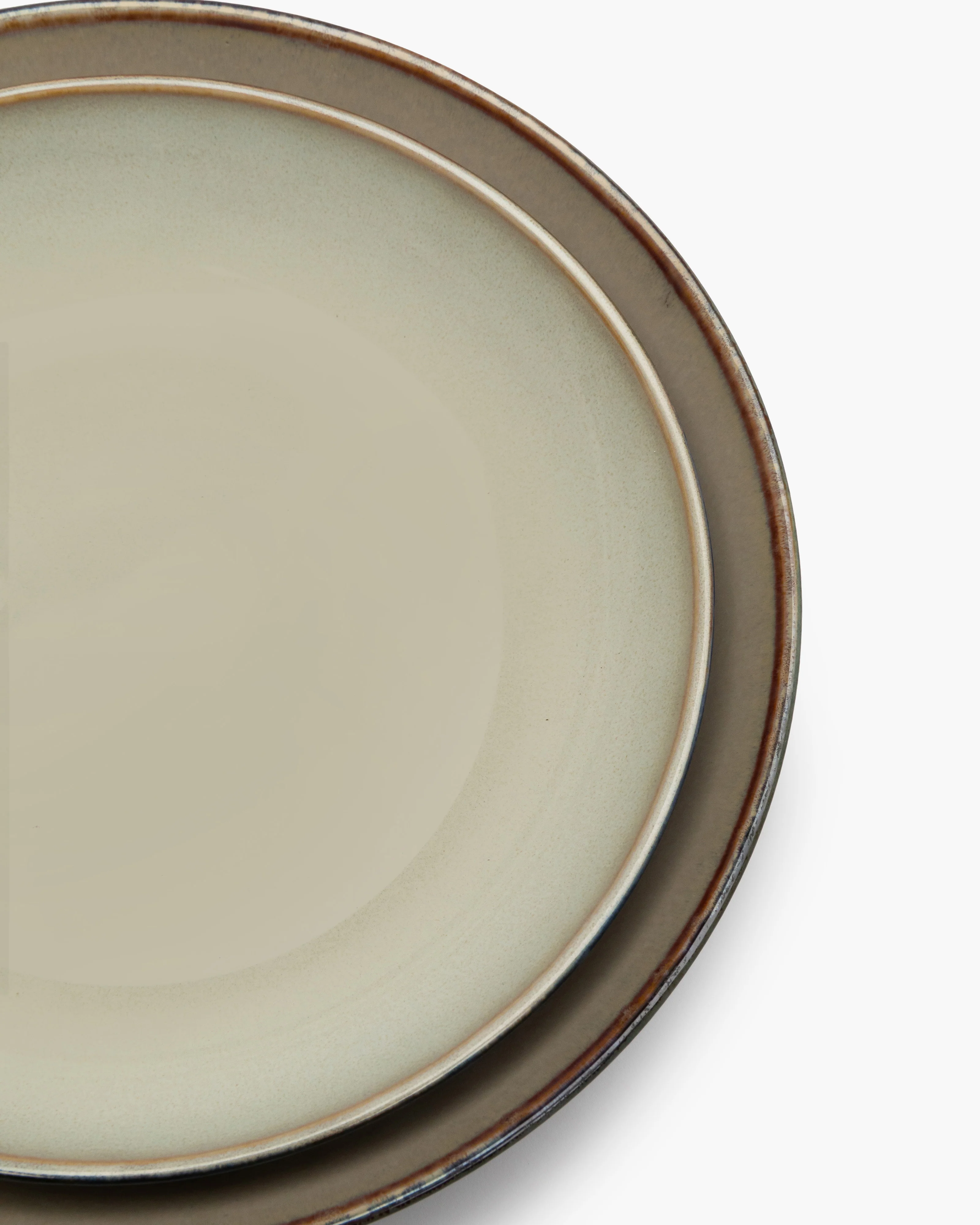 Deep plate M misty gray/dark blue Terres de rêves - Image 3