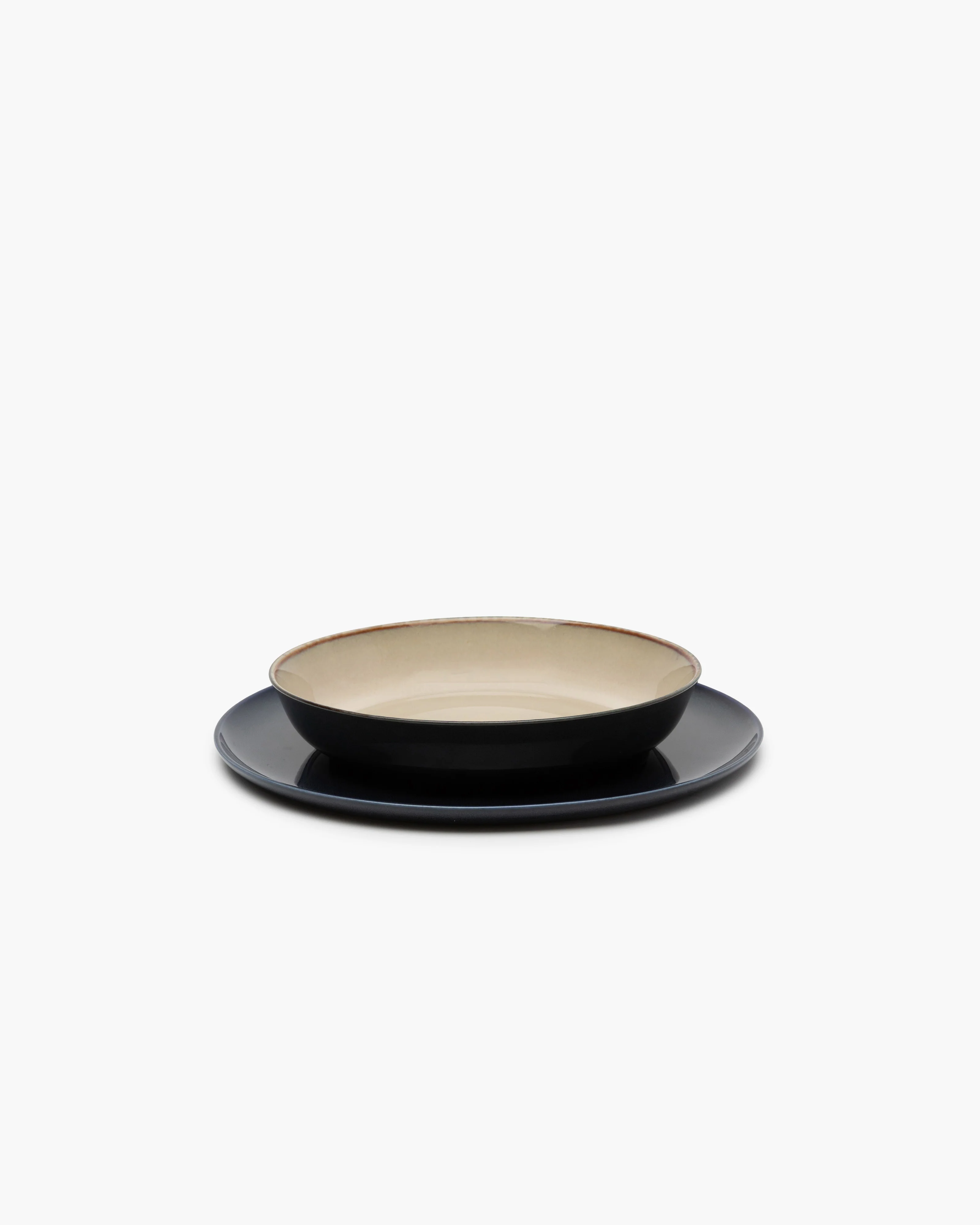 Deep plate M misty gray/dark blue Terres de rêves - Image 4