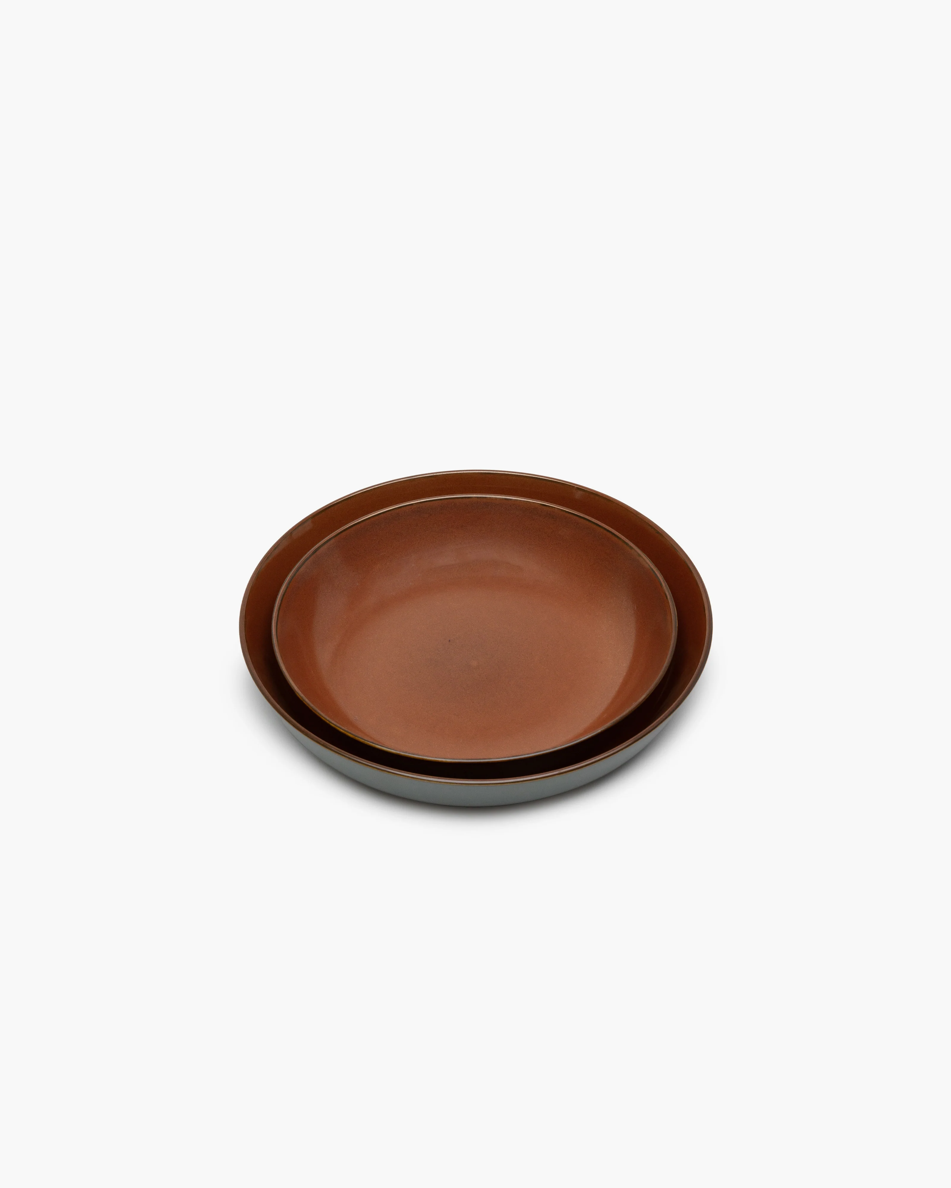 Deep plate M rust/smoky blue Terres de rêves - Image 3