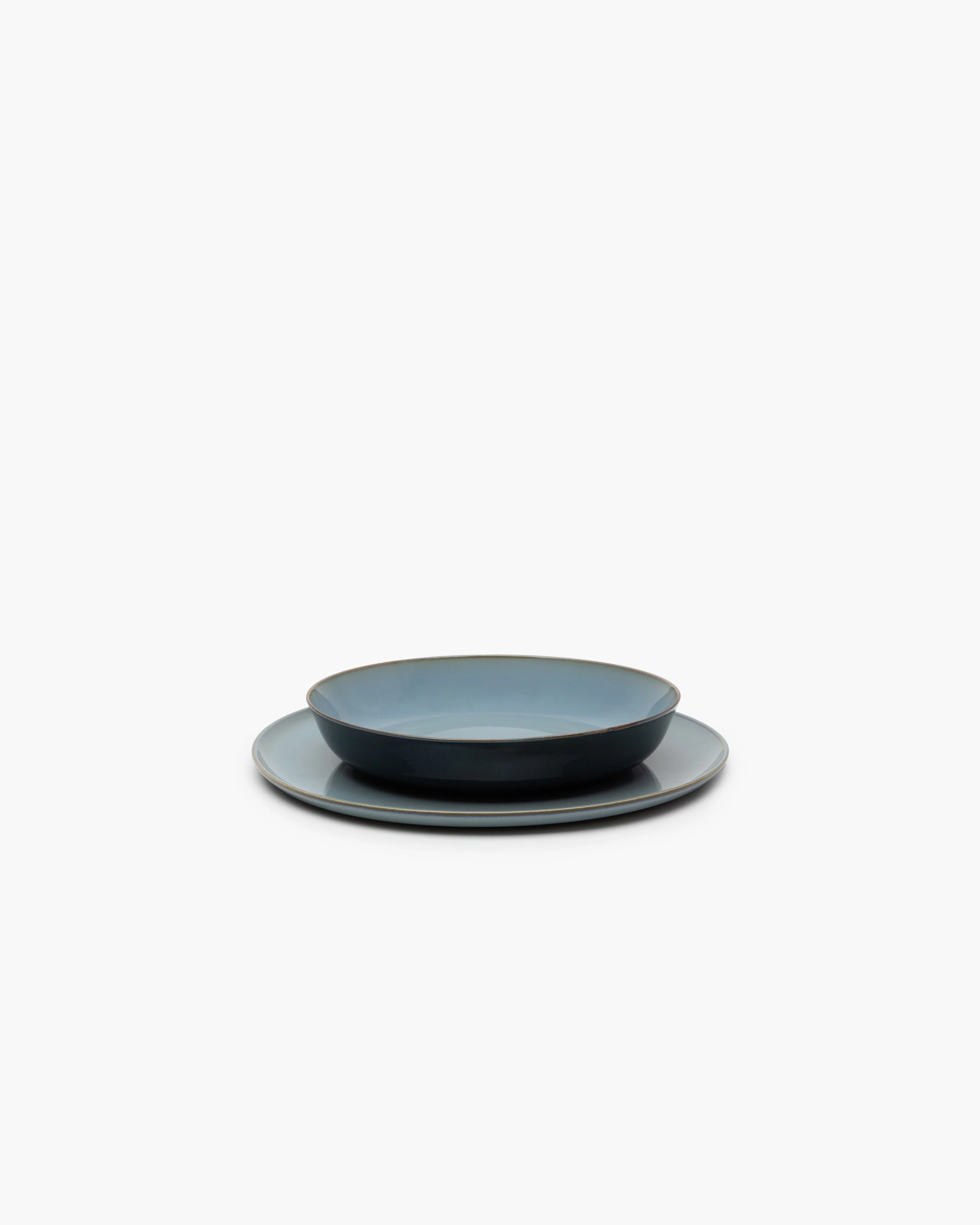 Deep plate M smoky blue/dark blue Terres de rêves - Image 3