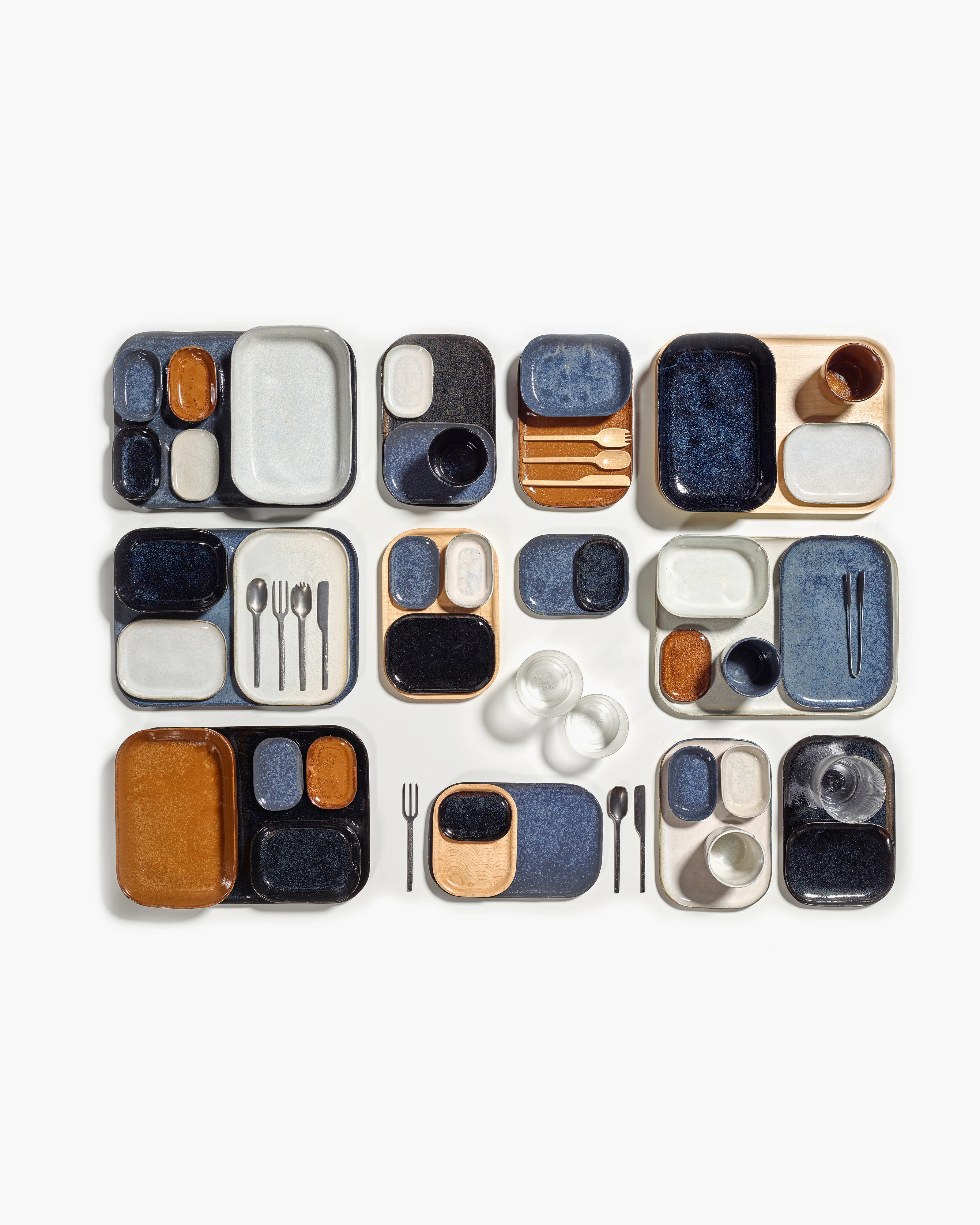 Deep plate n°7 M blue La nouvelle table - Image 3