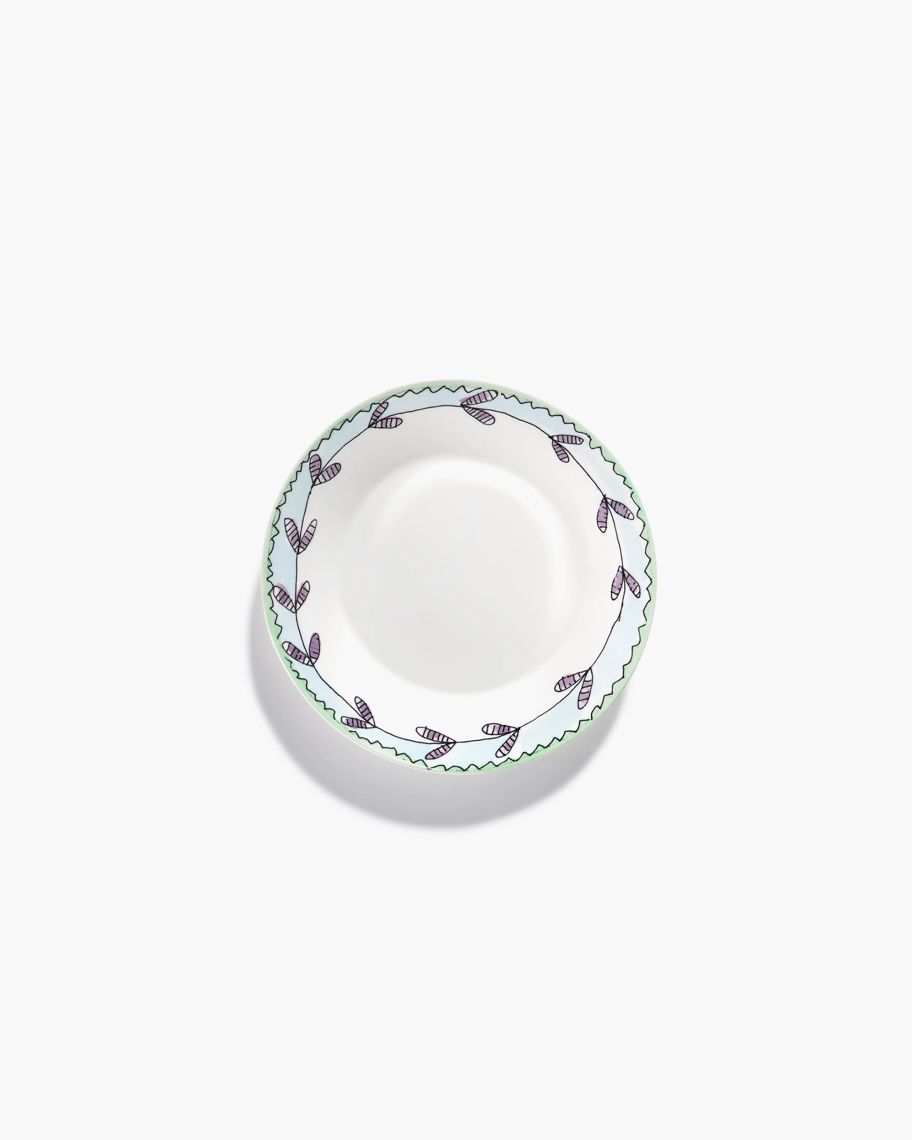 Deep plate S Blossom milk Midnight Flowers - Image 3