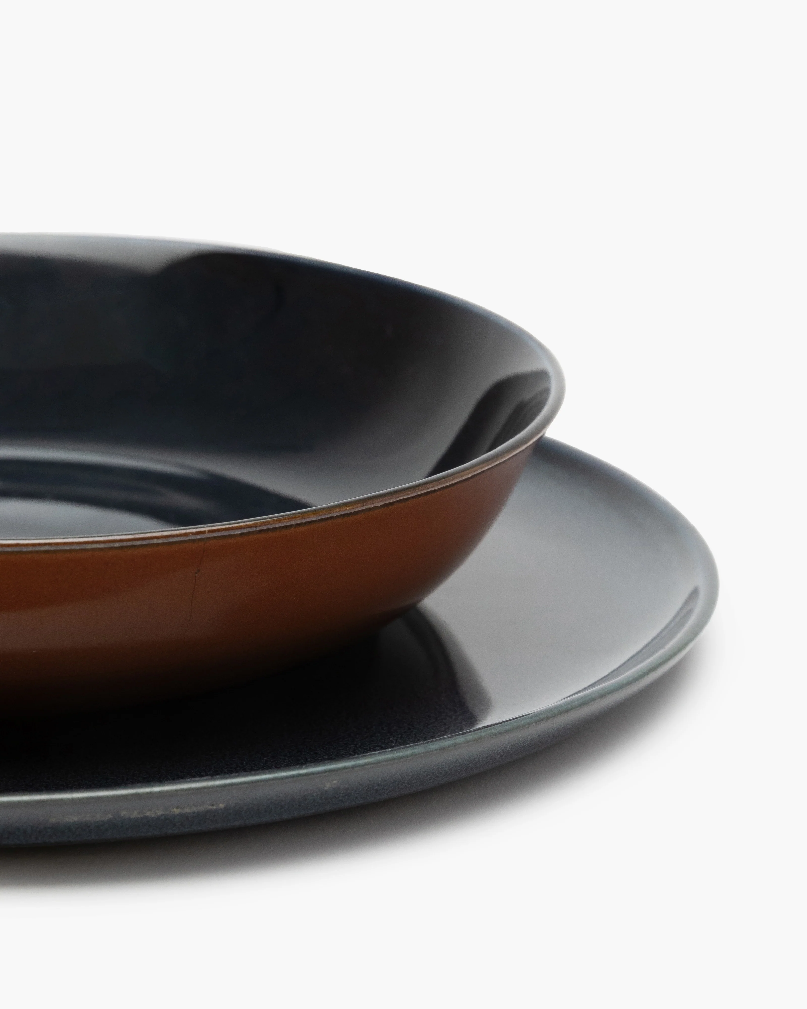 Deep plate S dark blue/rust Terres de rêves - Image 5