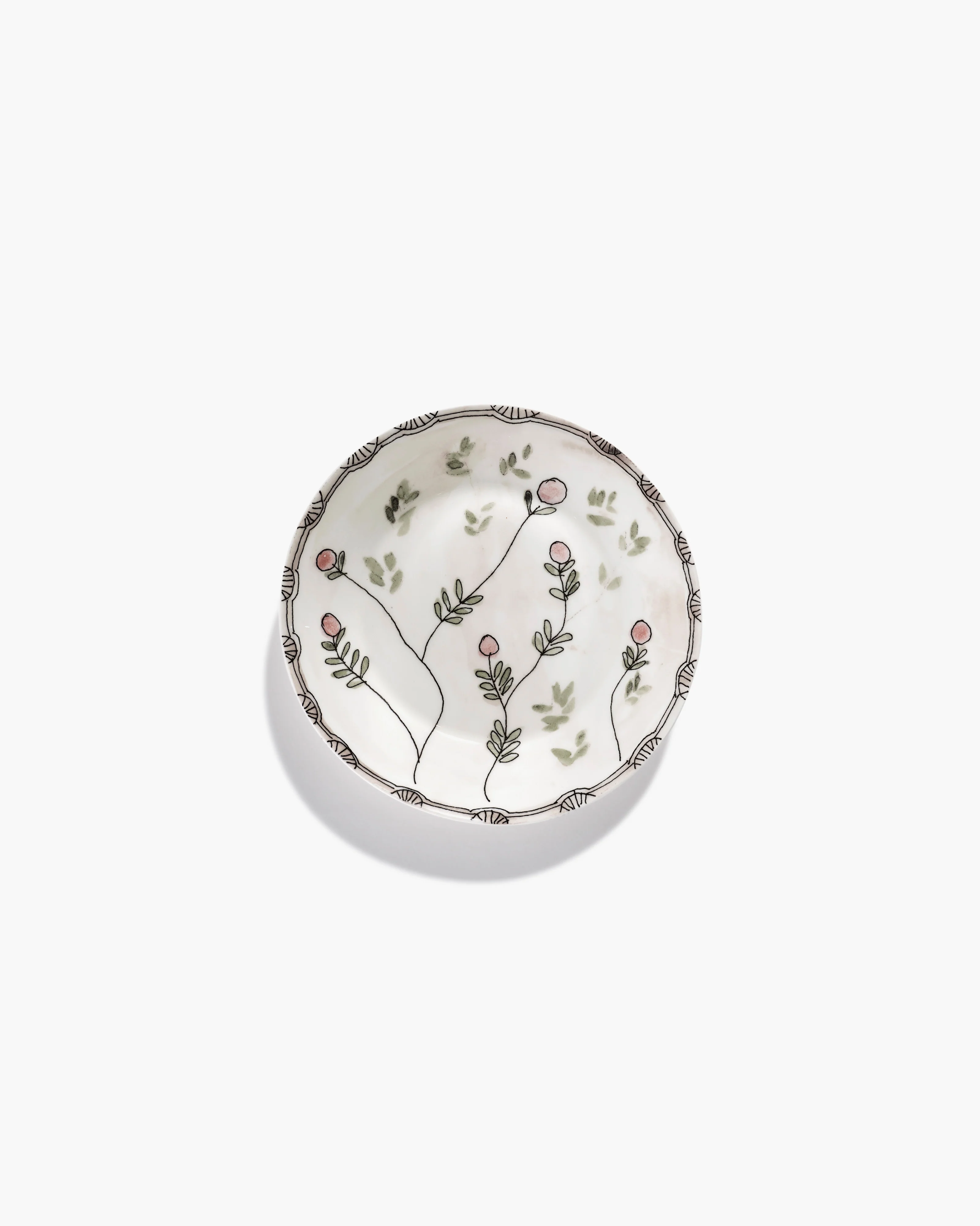 Deep plate S Mirtillo nude Midnight Flowers - Image 2