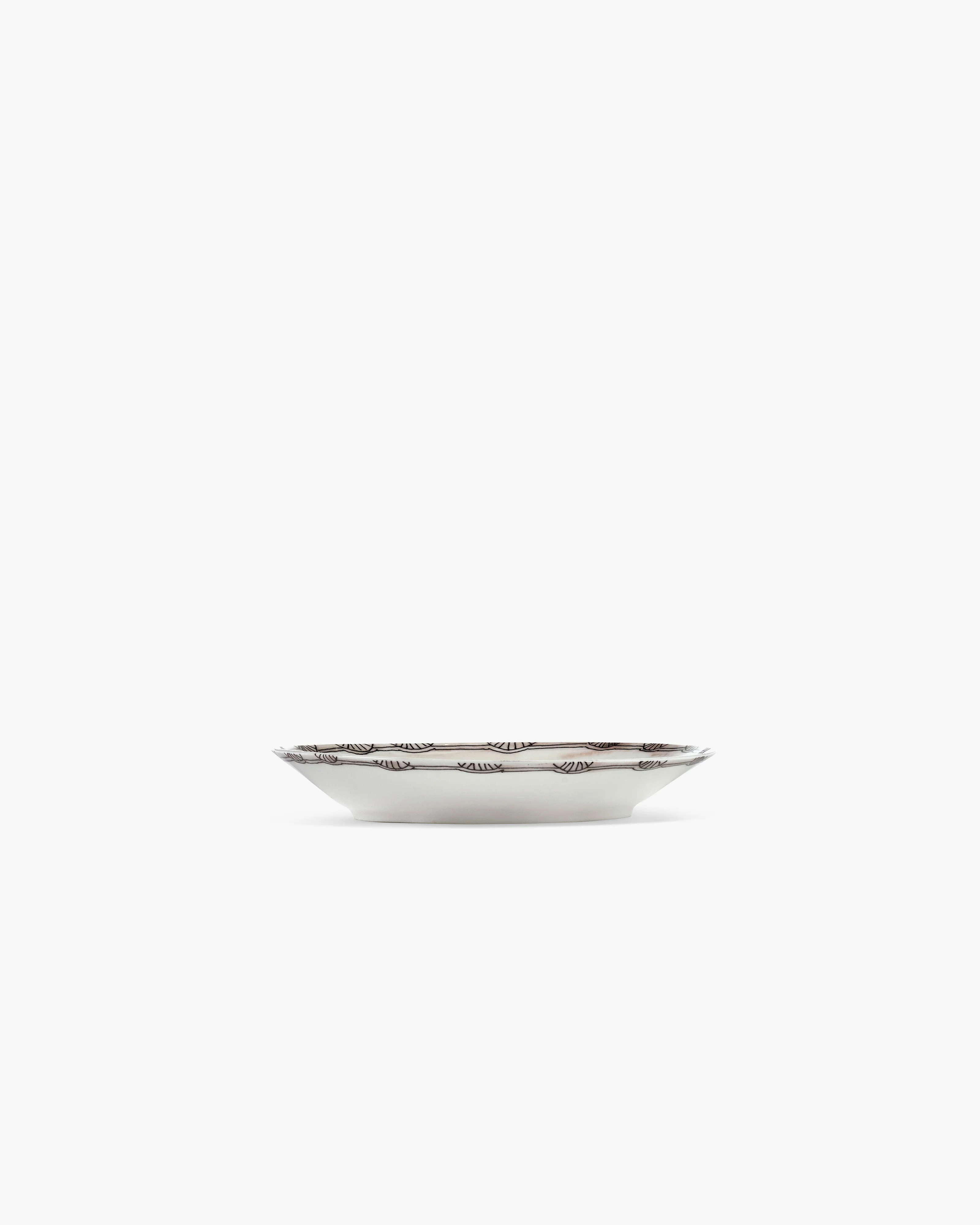 Deep plate S Mirtillo nude Midnight Flowers - Image 3