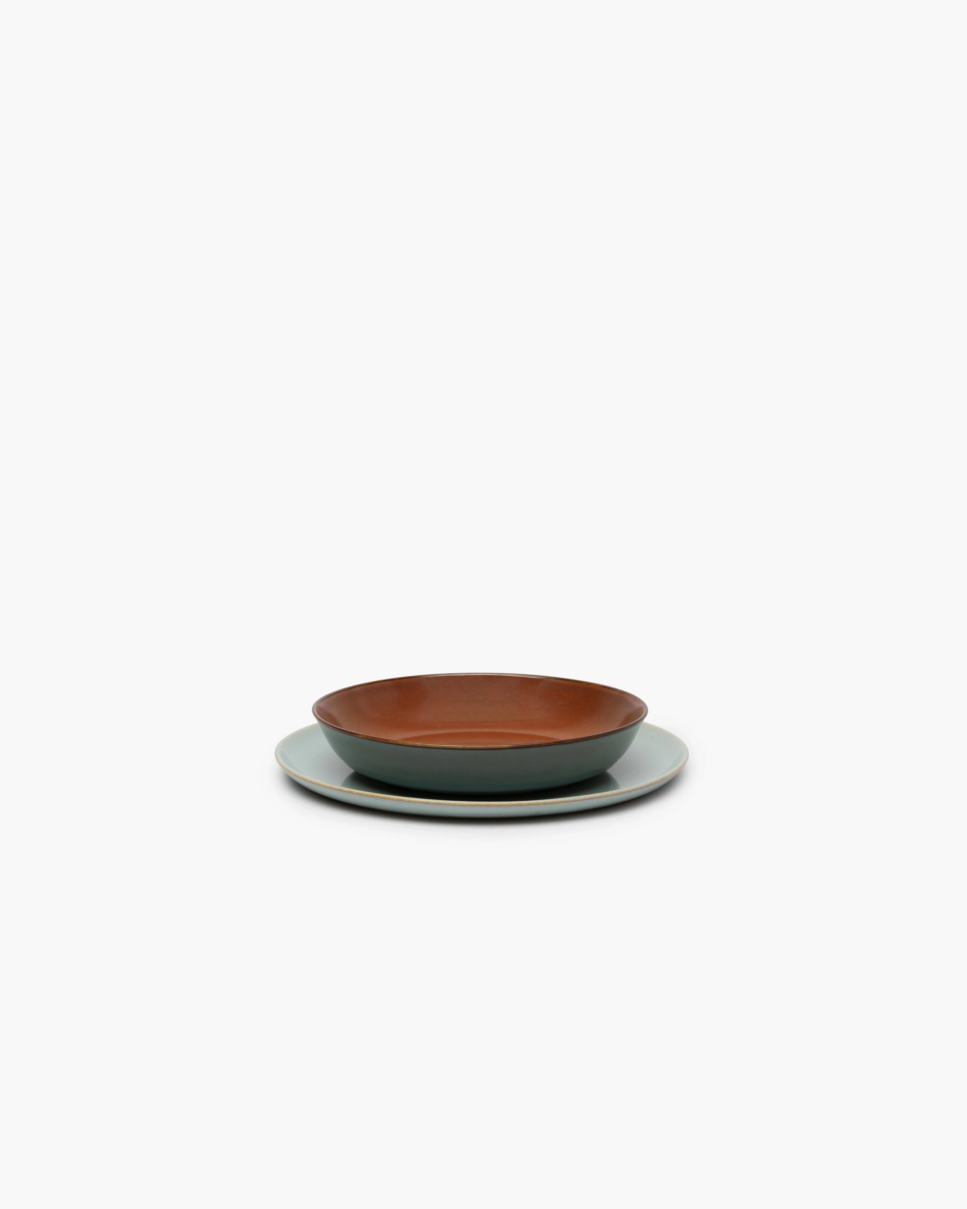 Deep plate S rust/smoky blue Terres de rêves - Image 4