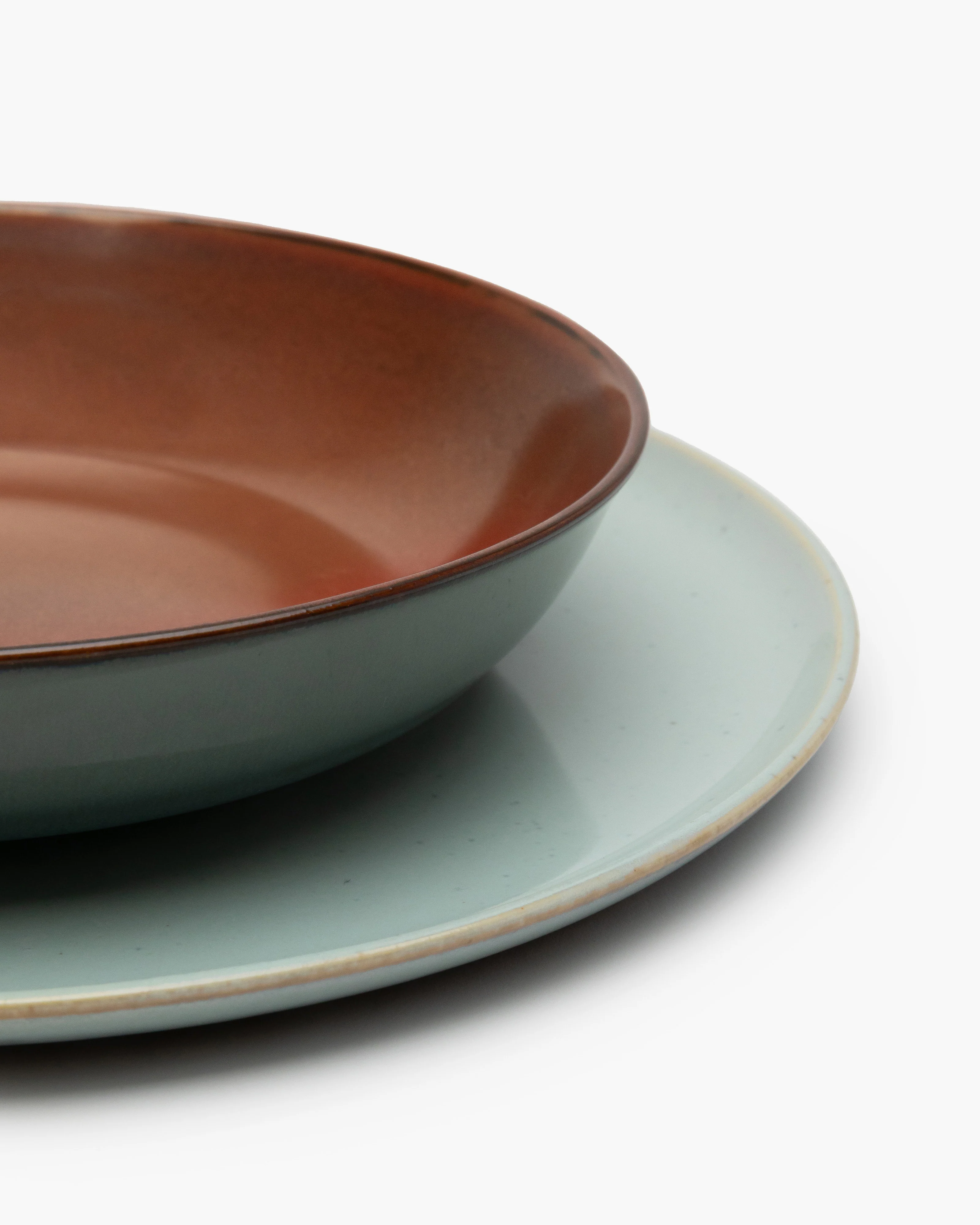 Deep plate S rust/smoky blue Terres de rêves - Image 5