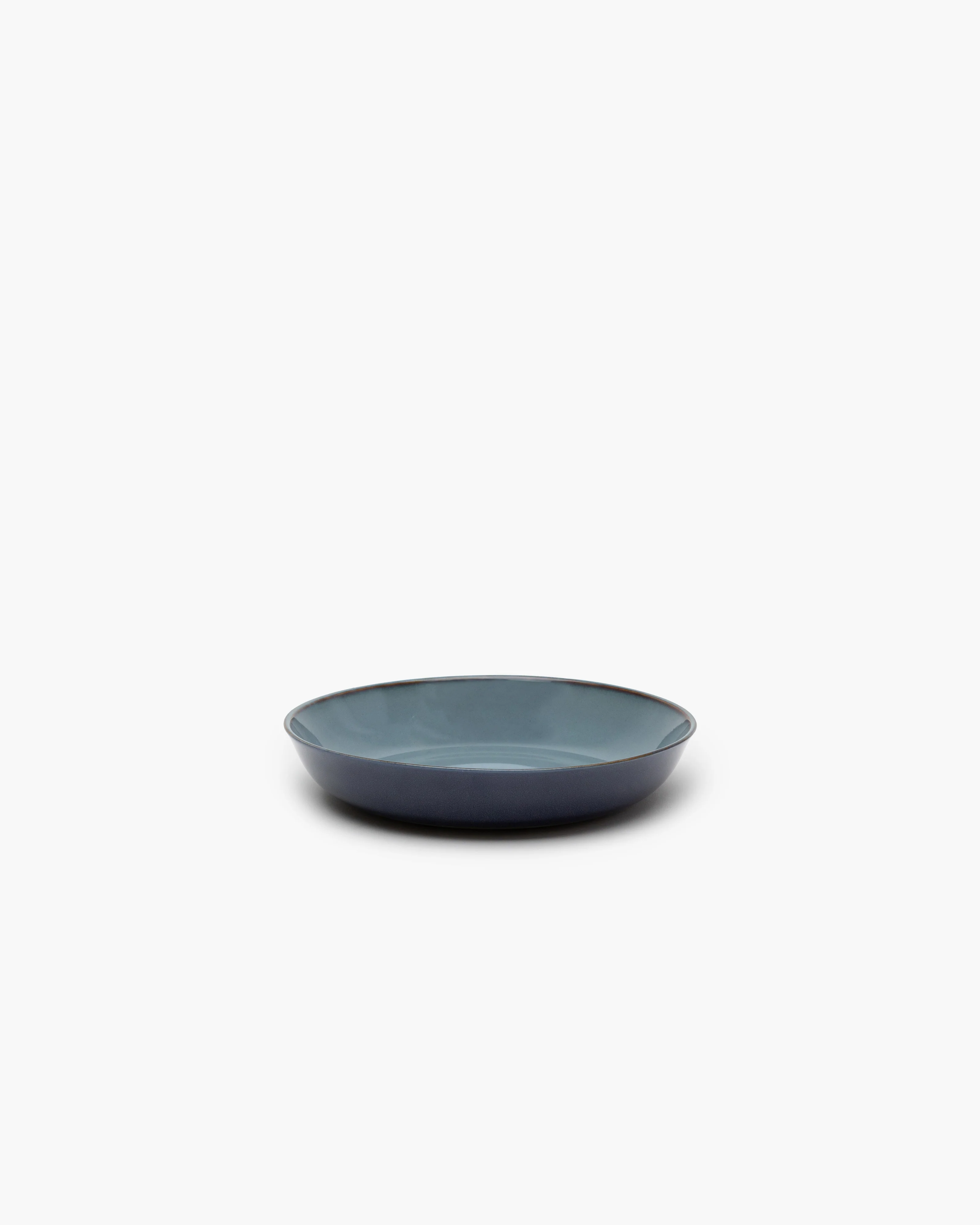 Deep plate S smoky blue/dark blue Terres de rêves