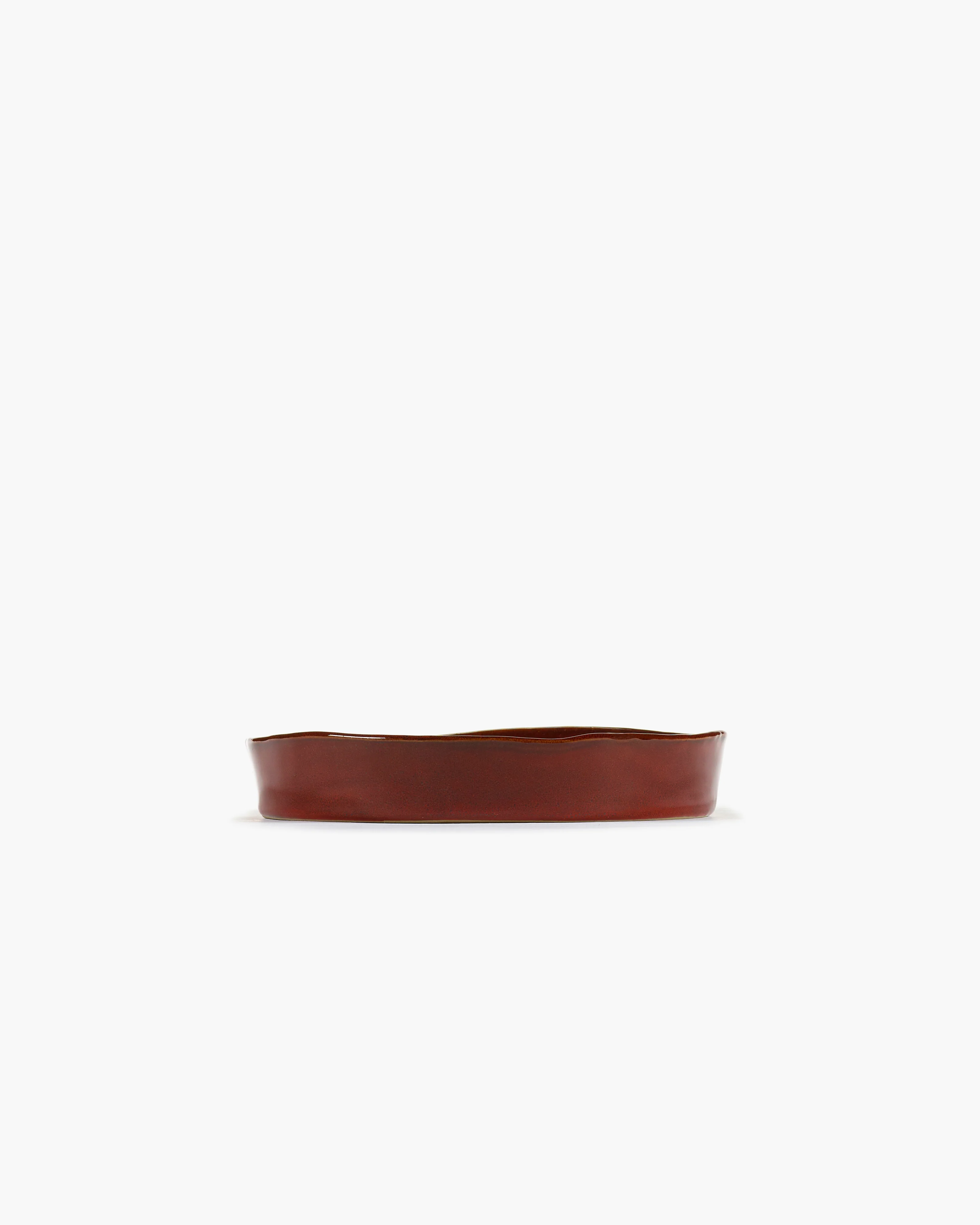 Deep plate S venetian red La Mère - Image 3