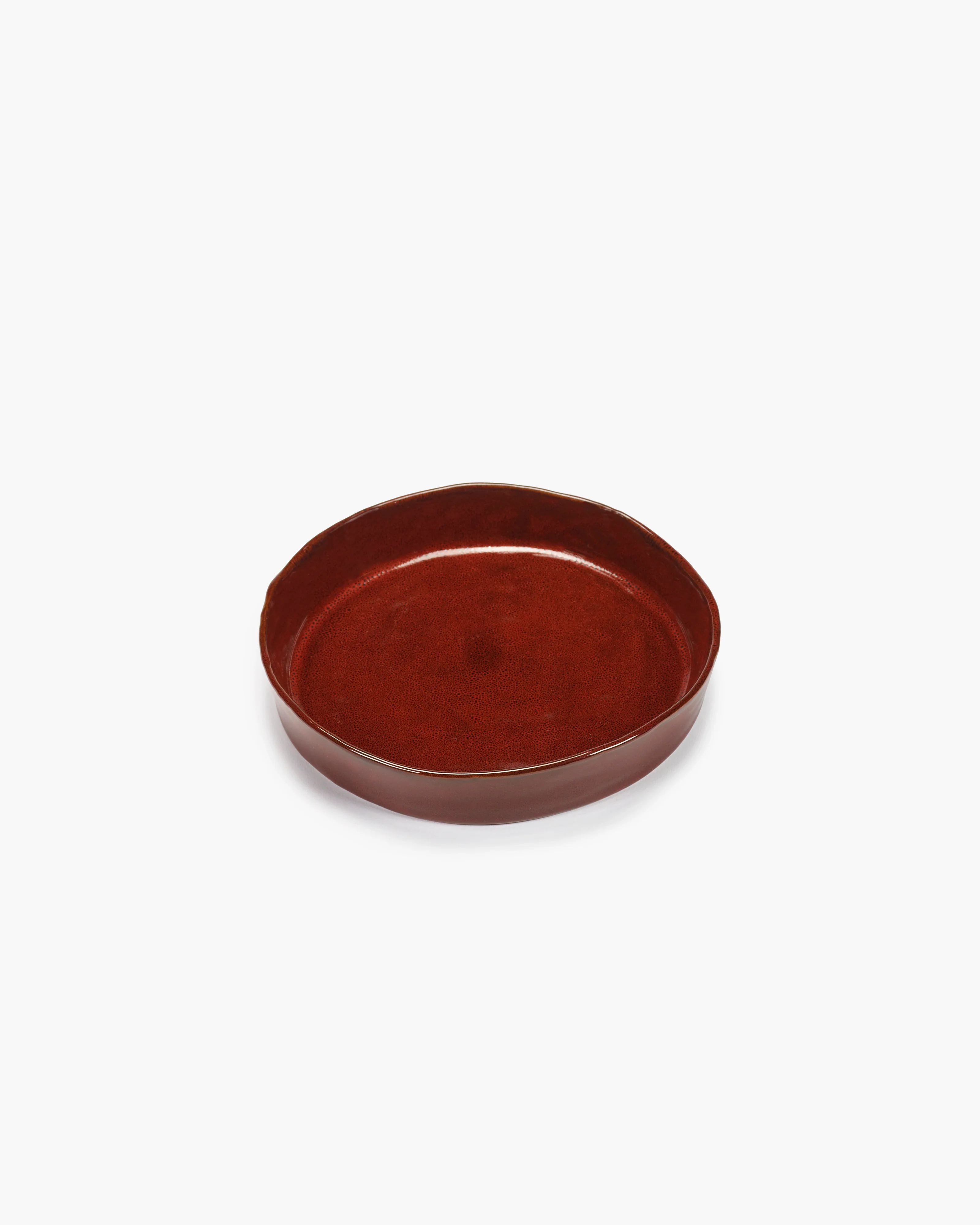 Deep plate S venetian red La Mère - Image 4
