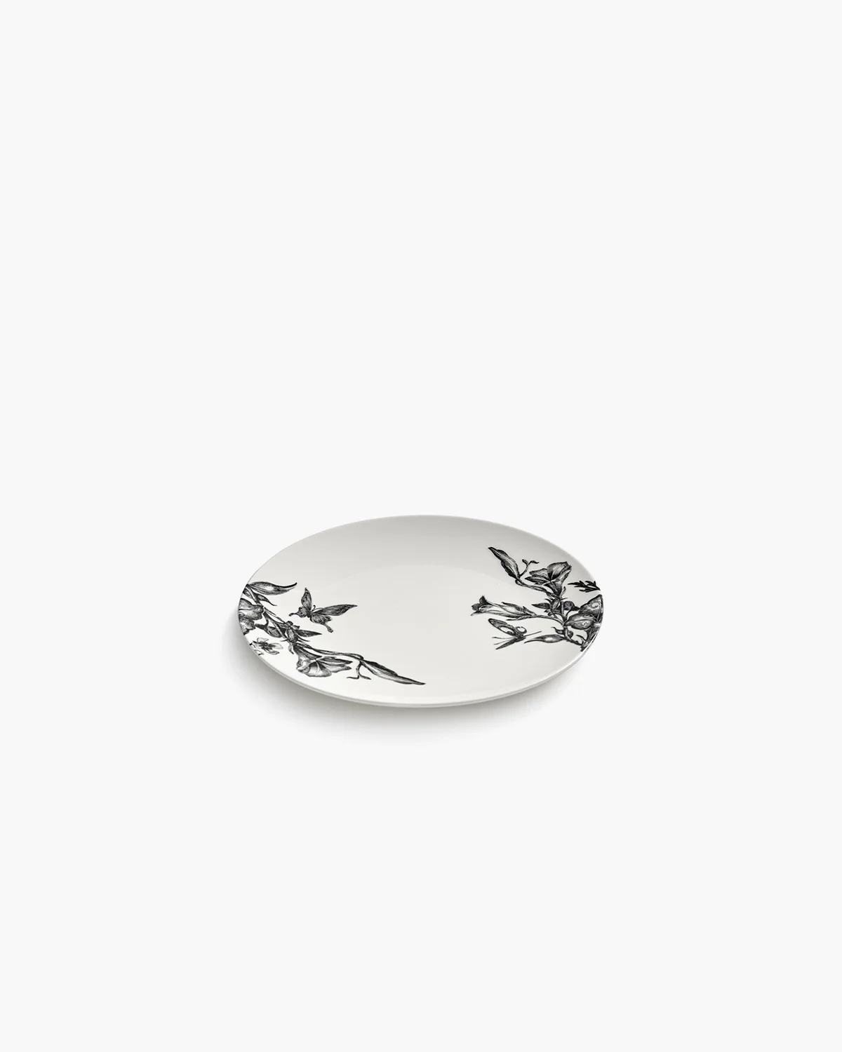 Dessert plate magical blossom white - black Unity - Image 3