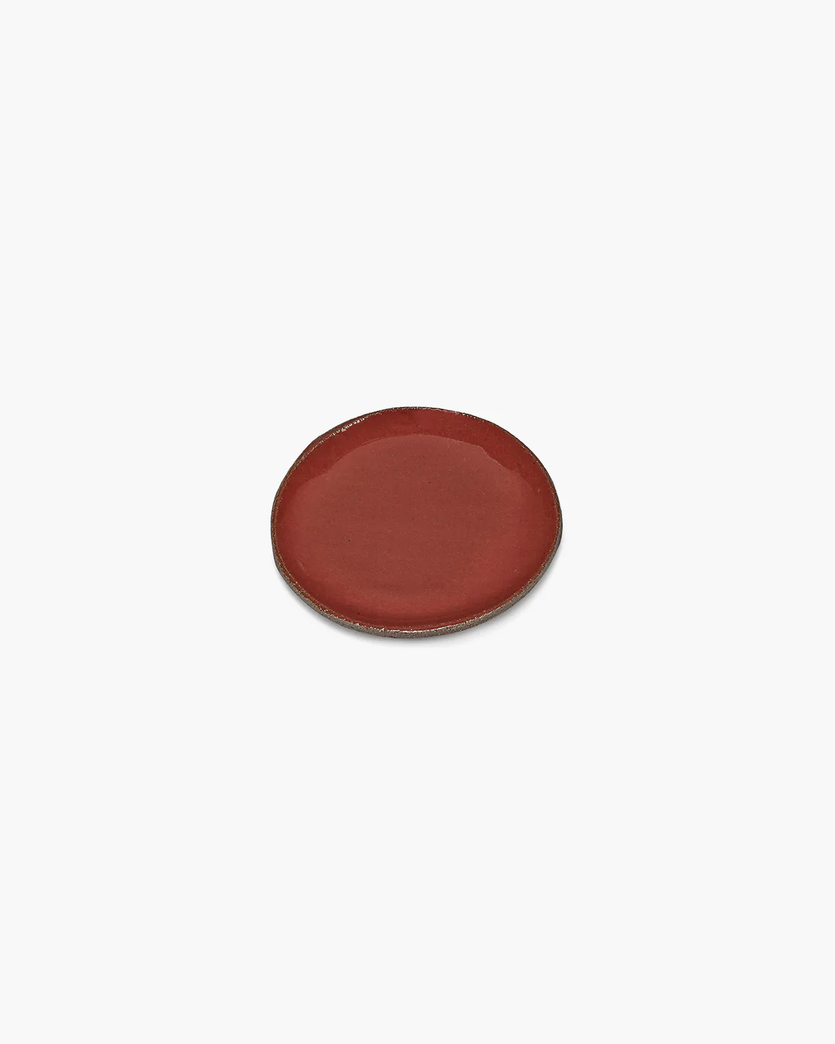 Dessert plate vermillon red FCK - Image 3