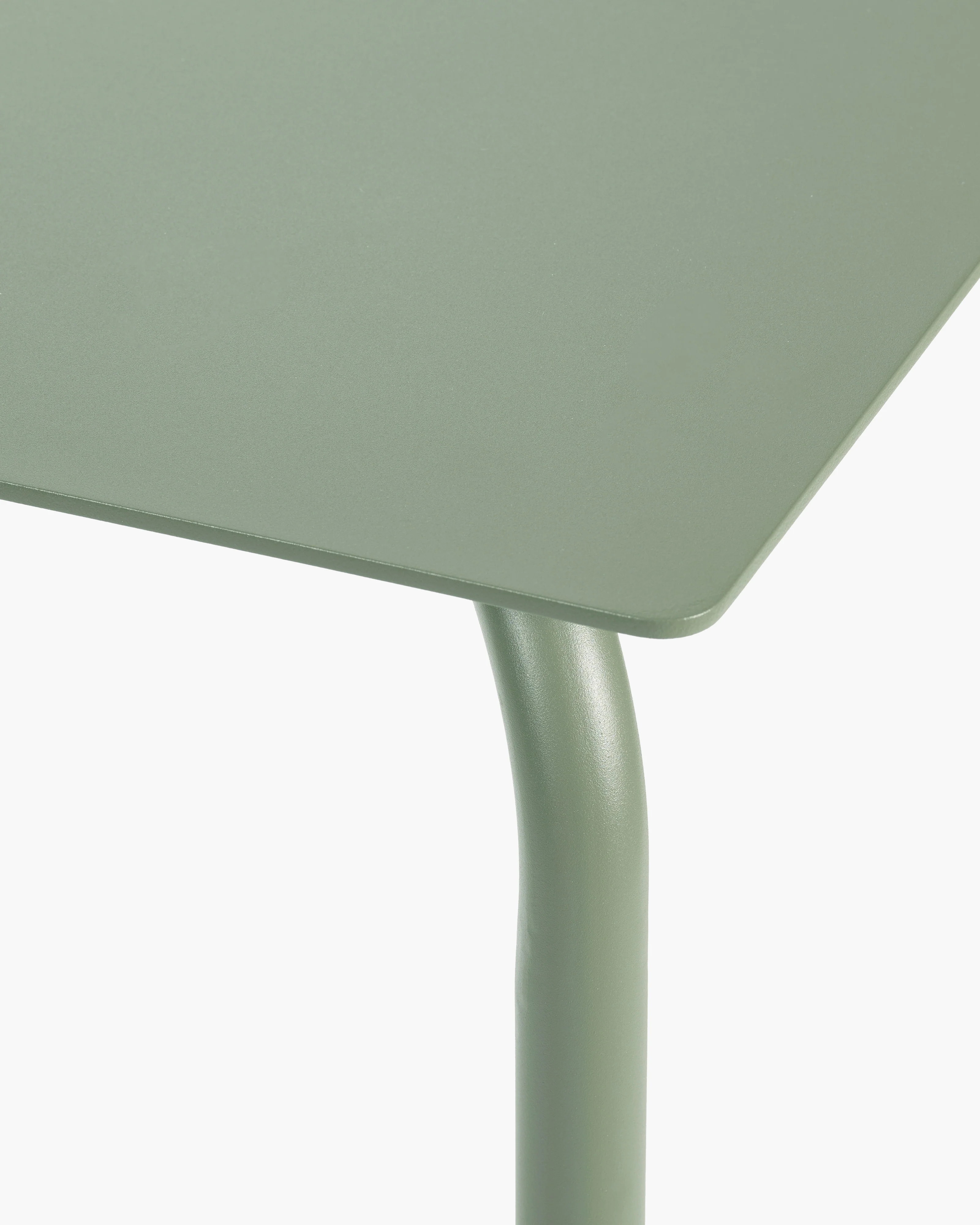 Dining table XL aluminium eucalyptus green August - Image 2