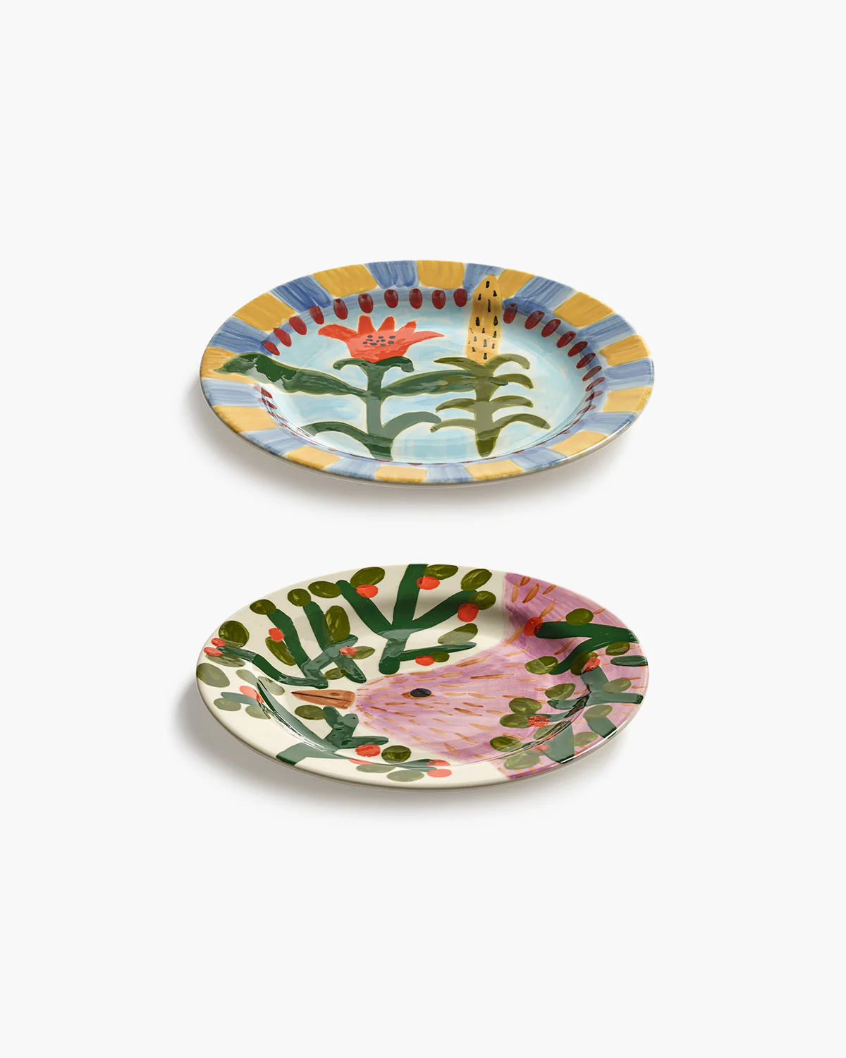 Dinner plate 01 set of 2 mix Jane January - Image 6