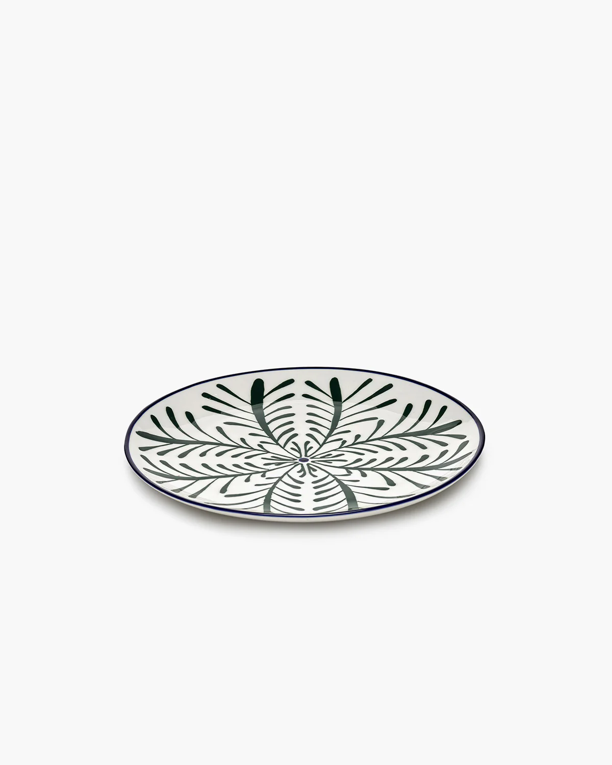 Dinner plate ass/4 green - blue Bazaar - Image 4