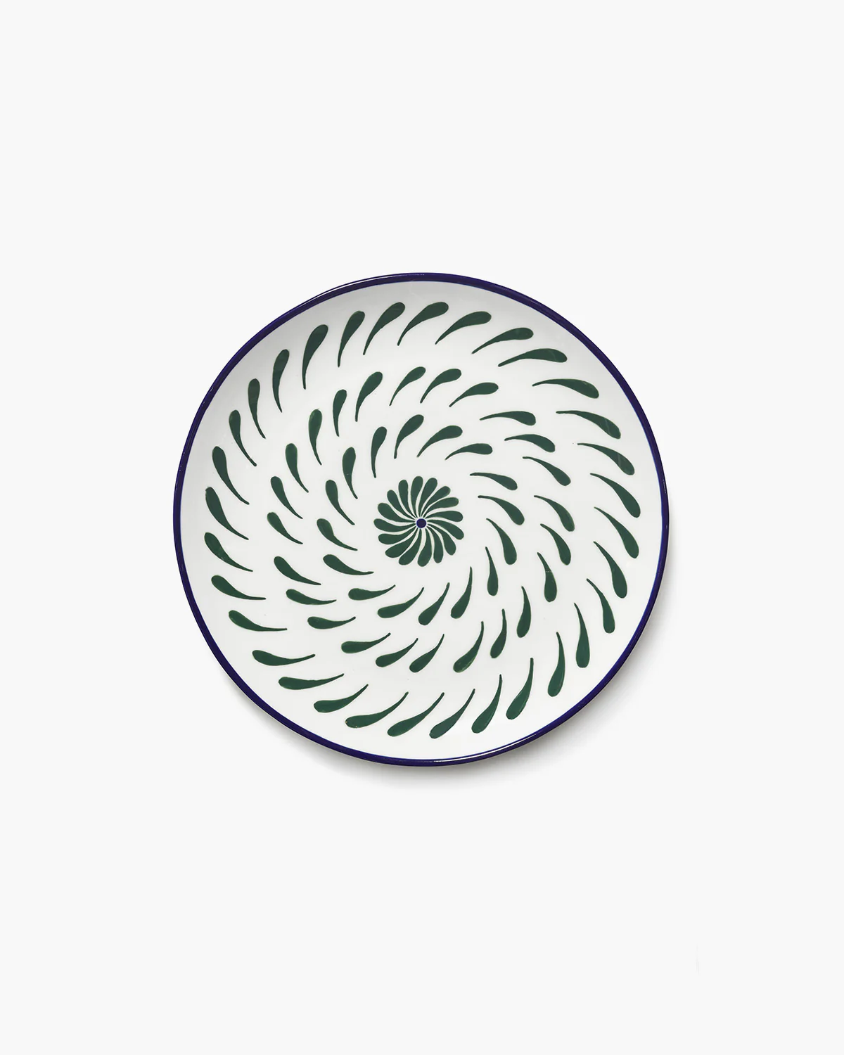 Dinner plate ass/4 green - blue Bazaar - Image 5
