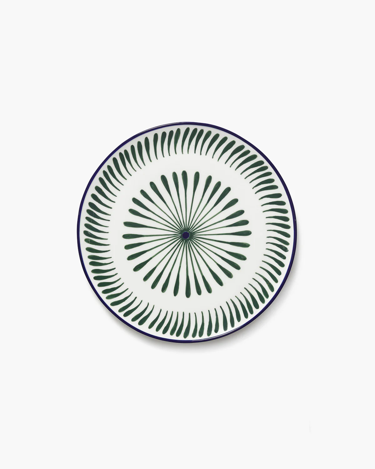 Dinner plate ass/4 green - blue Bazaar - Image 7